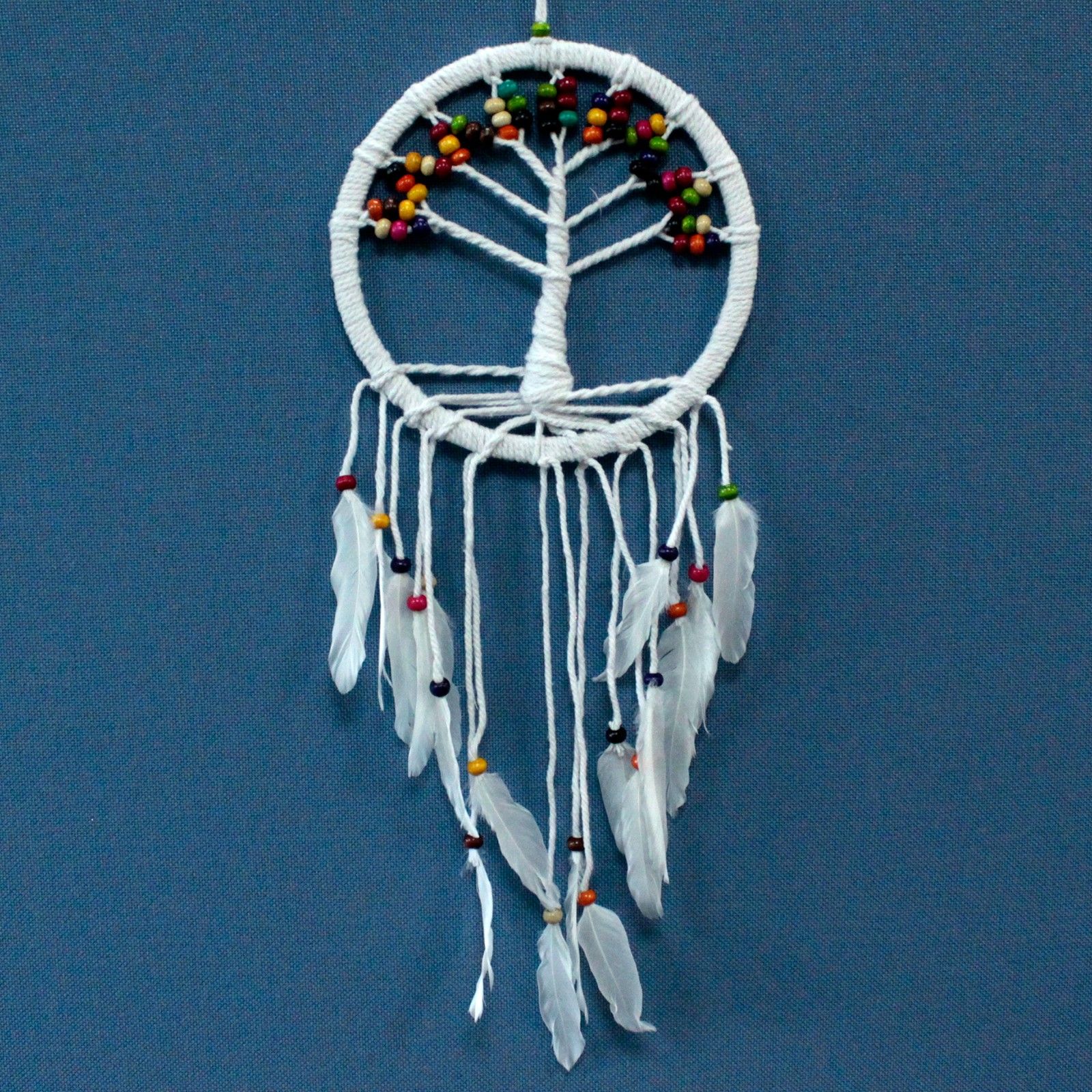 Tree of Life Dreamcatcher - Cotton 22cm (assorted) - Image 5