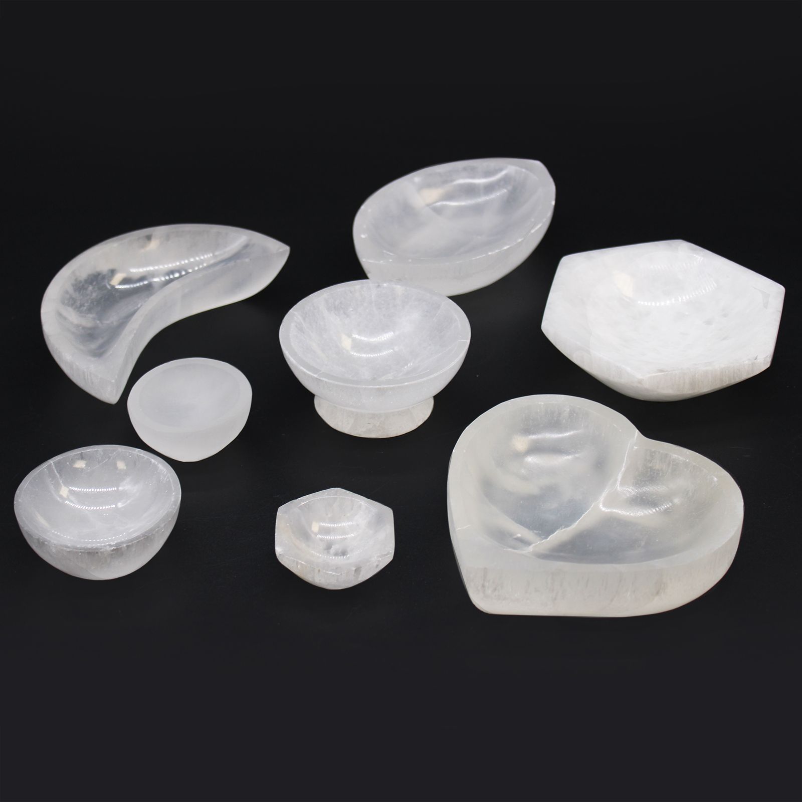 Selenite Ritual Bowl - 13cm - Image 3