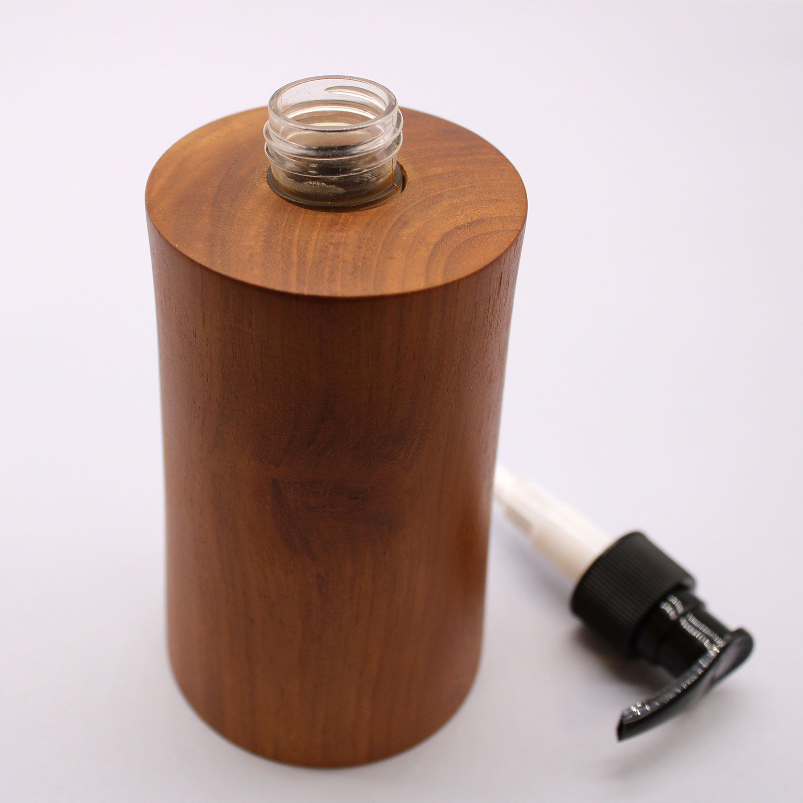 Natural Teakwood Soap Dispenser - Taper - Image 11