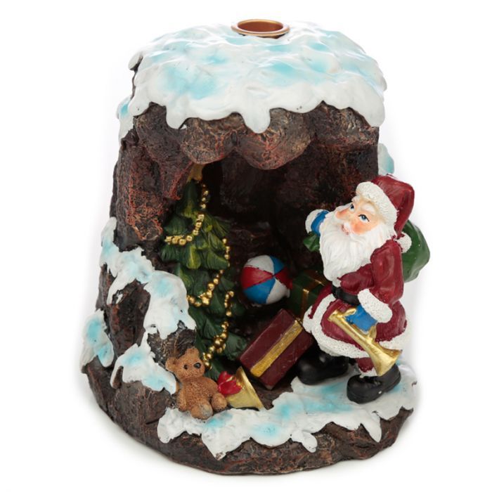 Christmas Santa's Grotto Backflow Incense Burner - Image 4