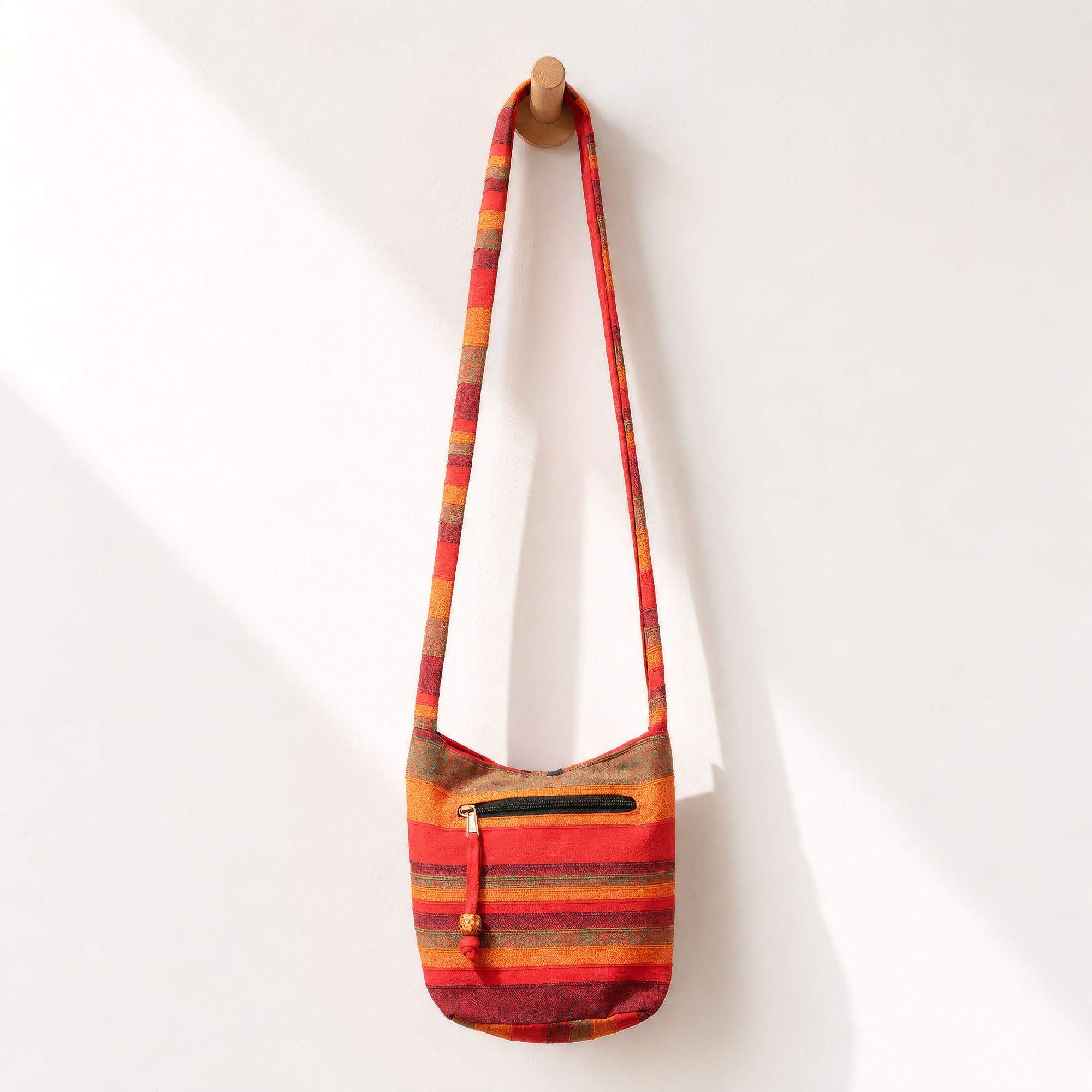 Nepal Sling Bag - Sunrise Orange - Image 3
