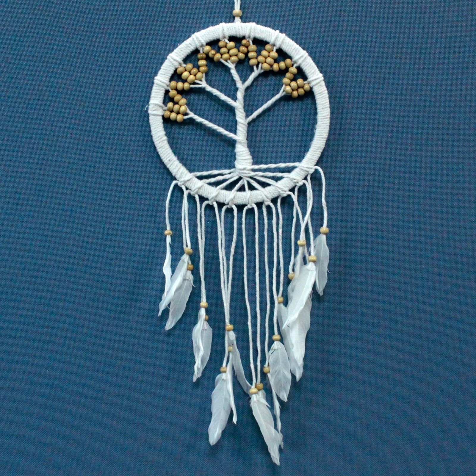 Tree of Life Dreamcatcher - Cotton 22cm (assorted) - Image 2