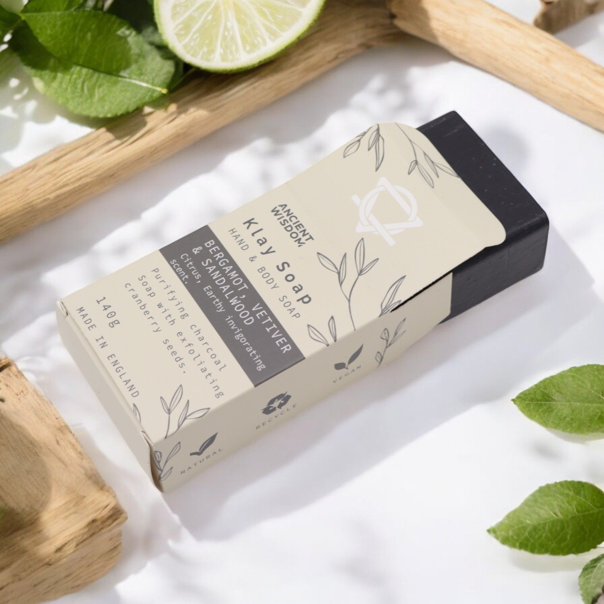 Klay Soap - Bergamot & Sandalwood - Image 4