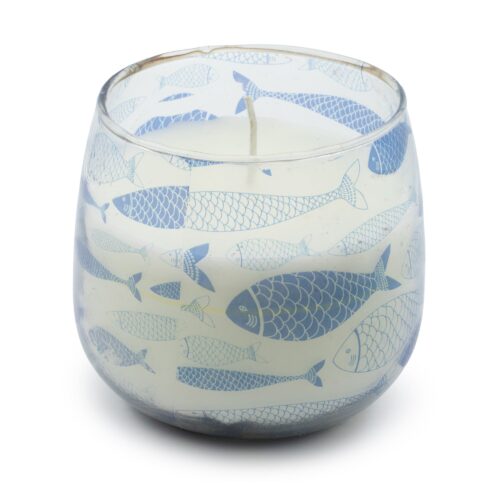 Medium Glass Jar Candles - Seabreeze