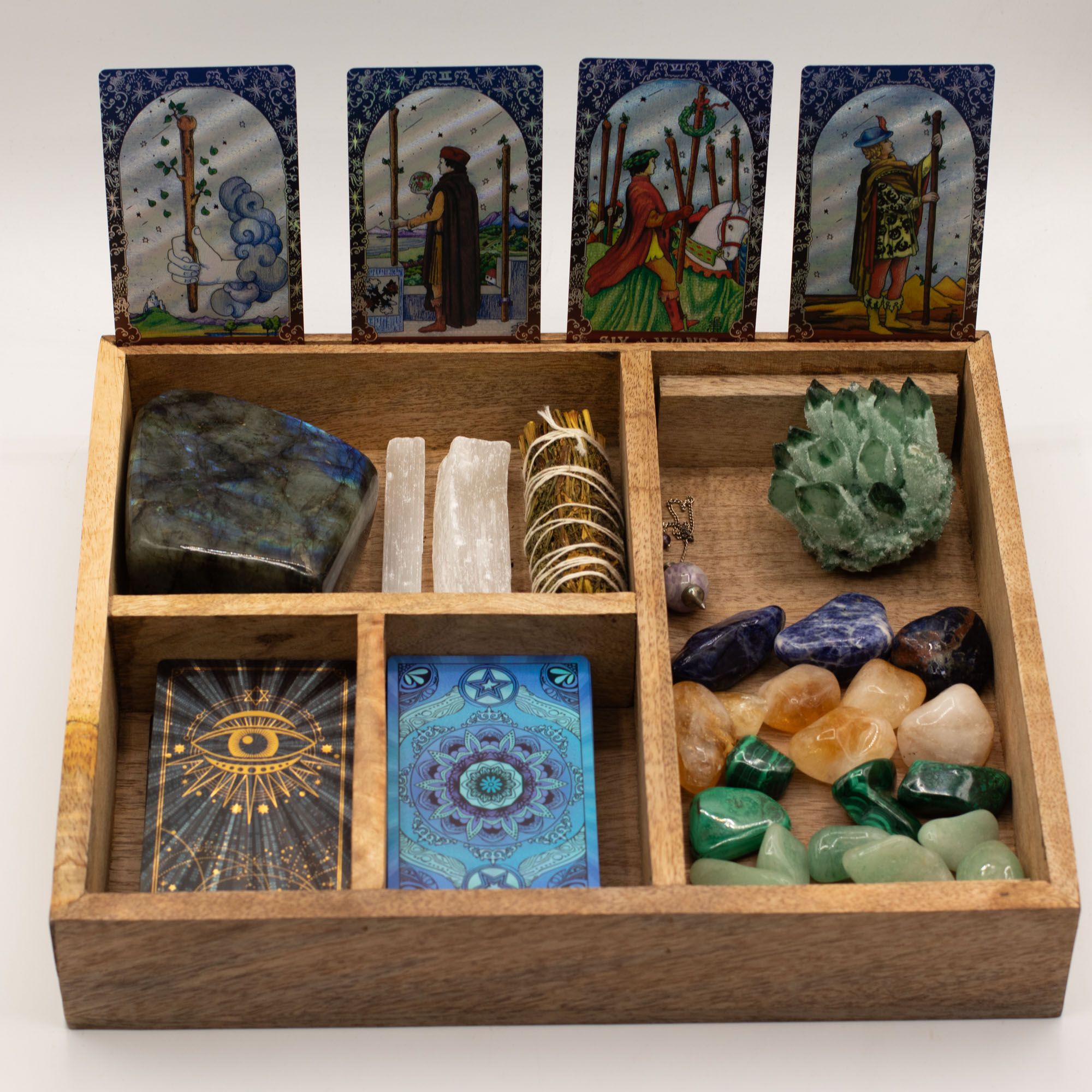 Four Section Tarot Box with Card Holder - Image 5