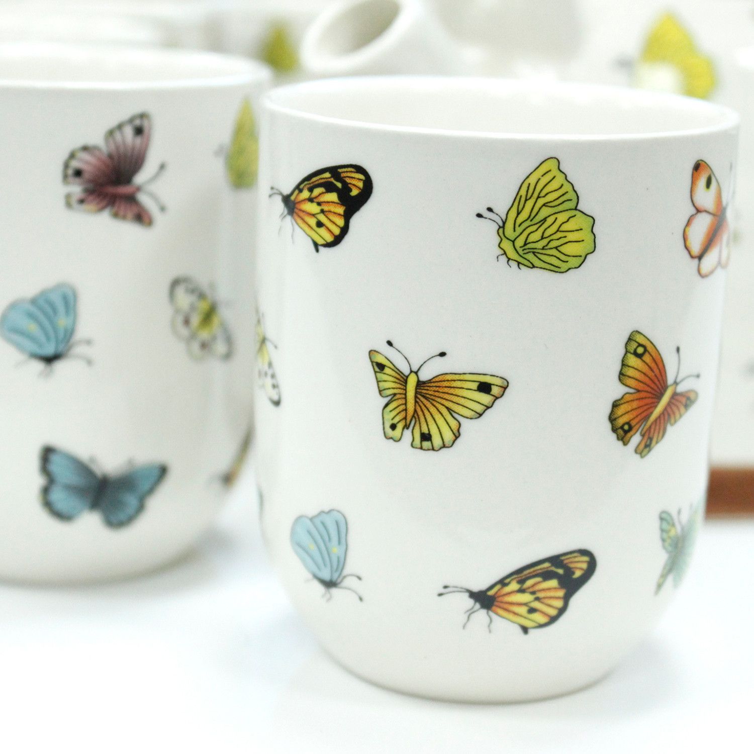 Herbal Teapot Set - Butterflies - Image 7