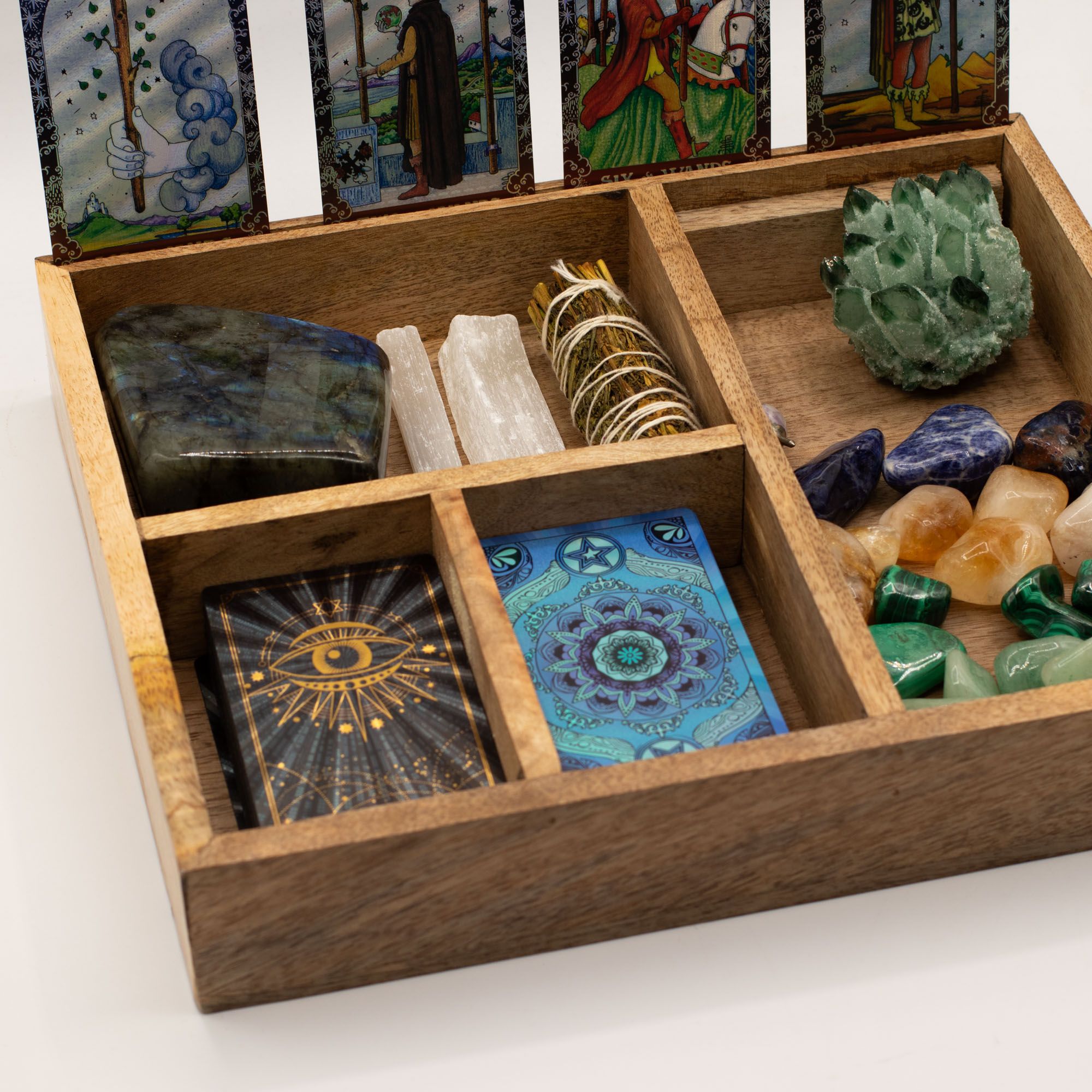 Four Section Tarot Box with Card Holder - Image 6