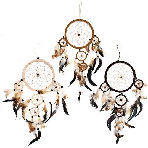 Bali Dreamcatchers - XLarge Round - Cream/Coffee/Choc - Image 5