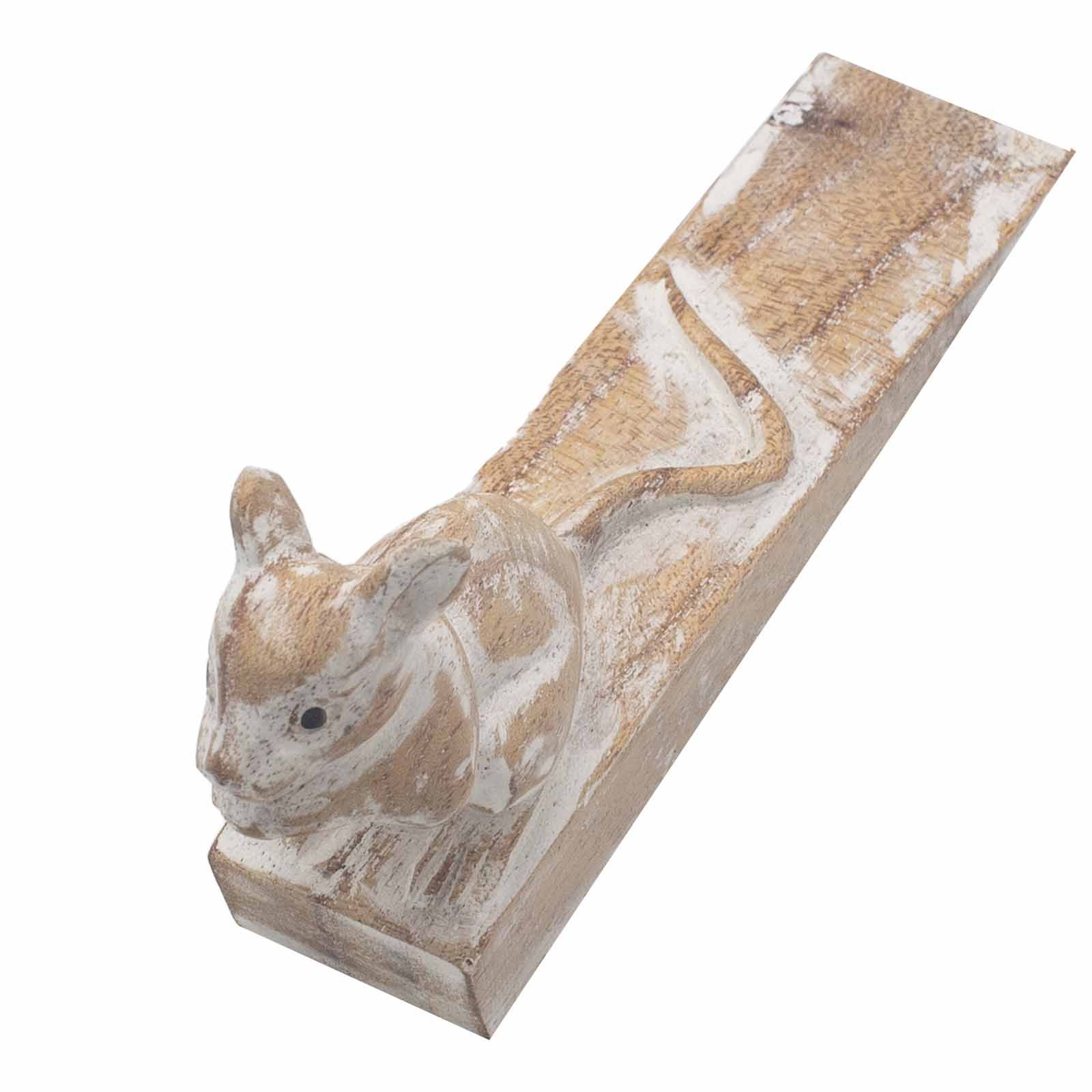 Hand carved Doorstop - Dormouse - Image 3