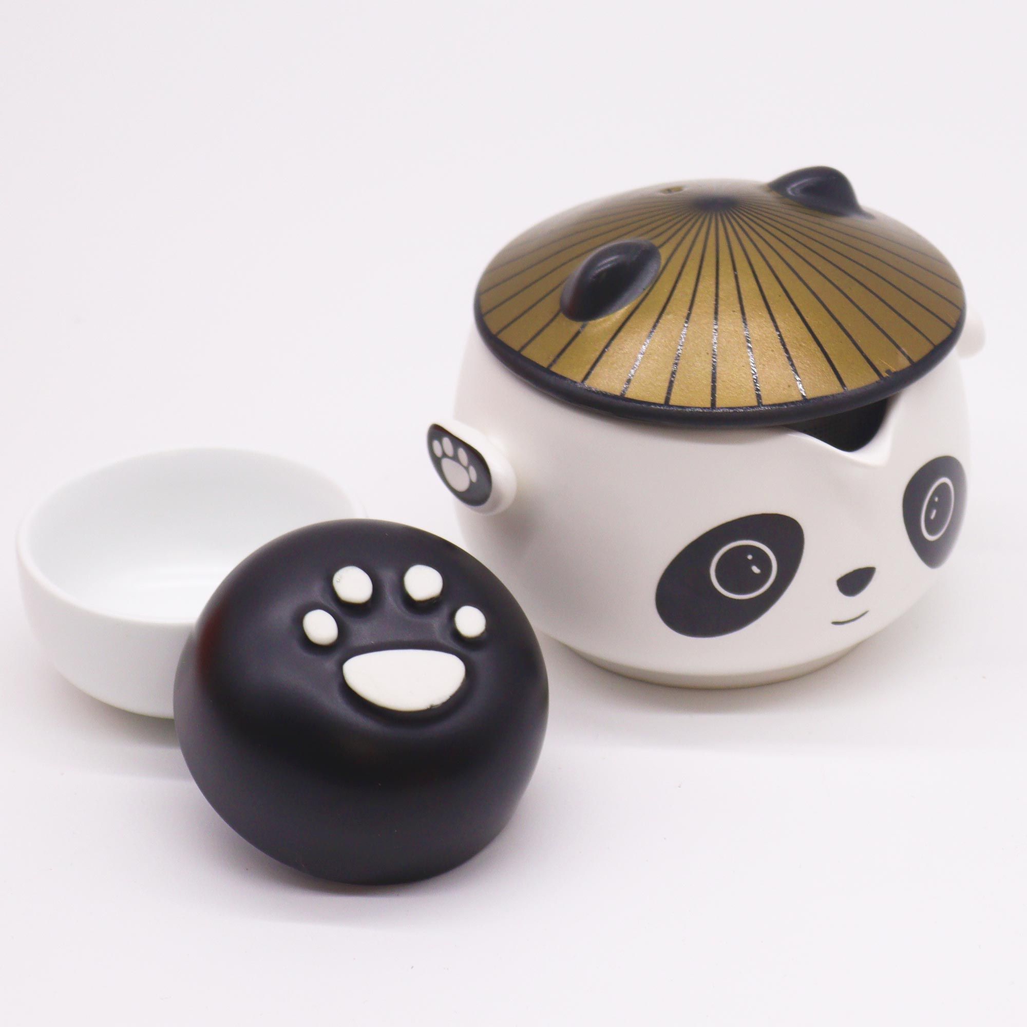 Kung Fu Panda Teapot Set - Two Cups - Travel Pack - Image 2