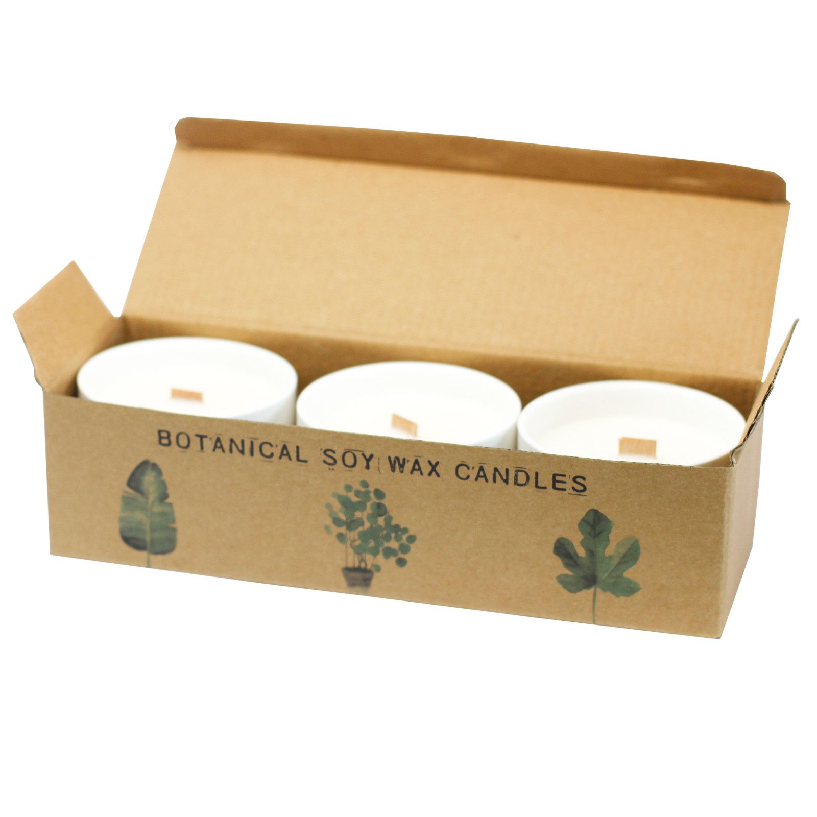 Large Botanical Candles - Marsh Viola - Image 4
