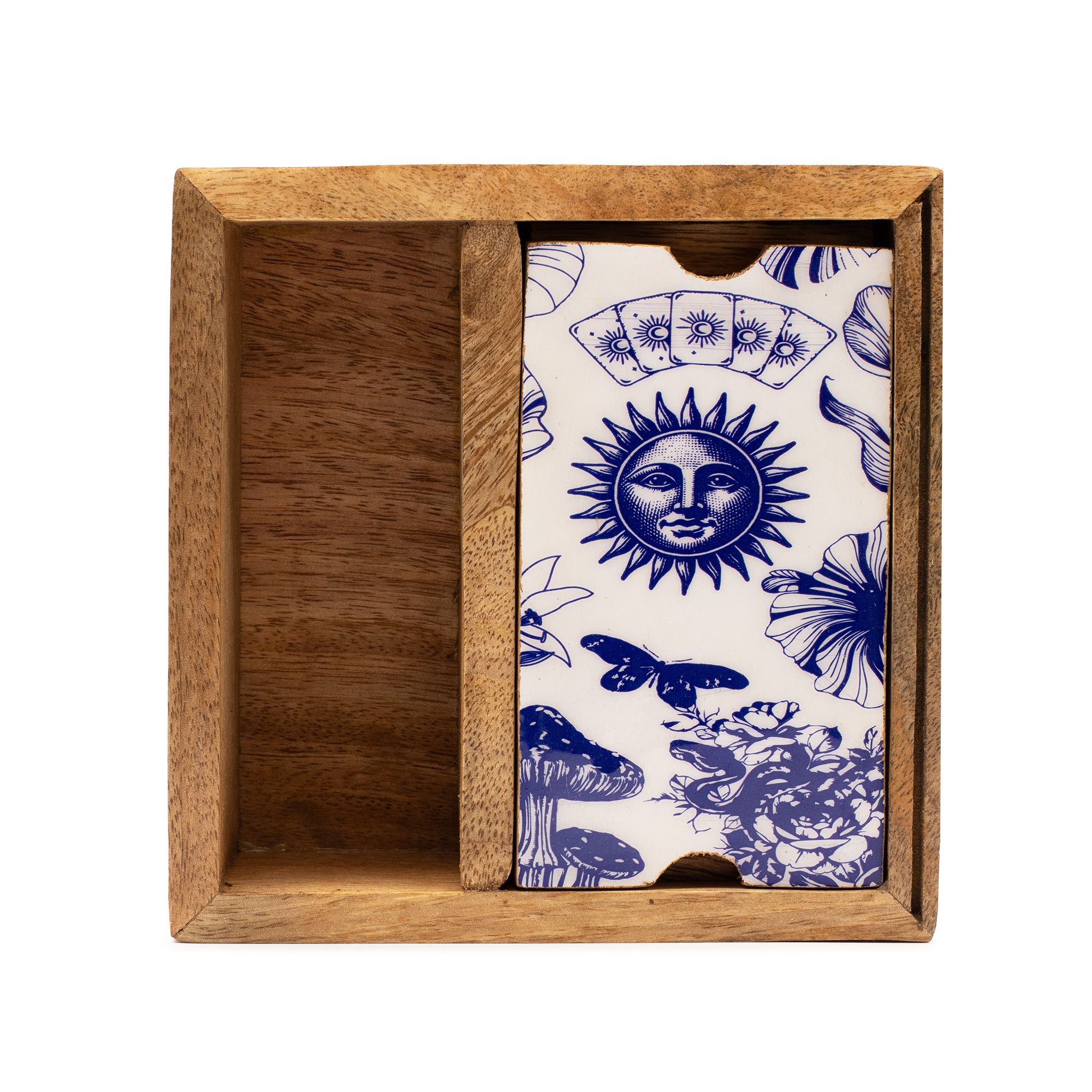 Two Section Tarot Box with Card Holder - Image 6