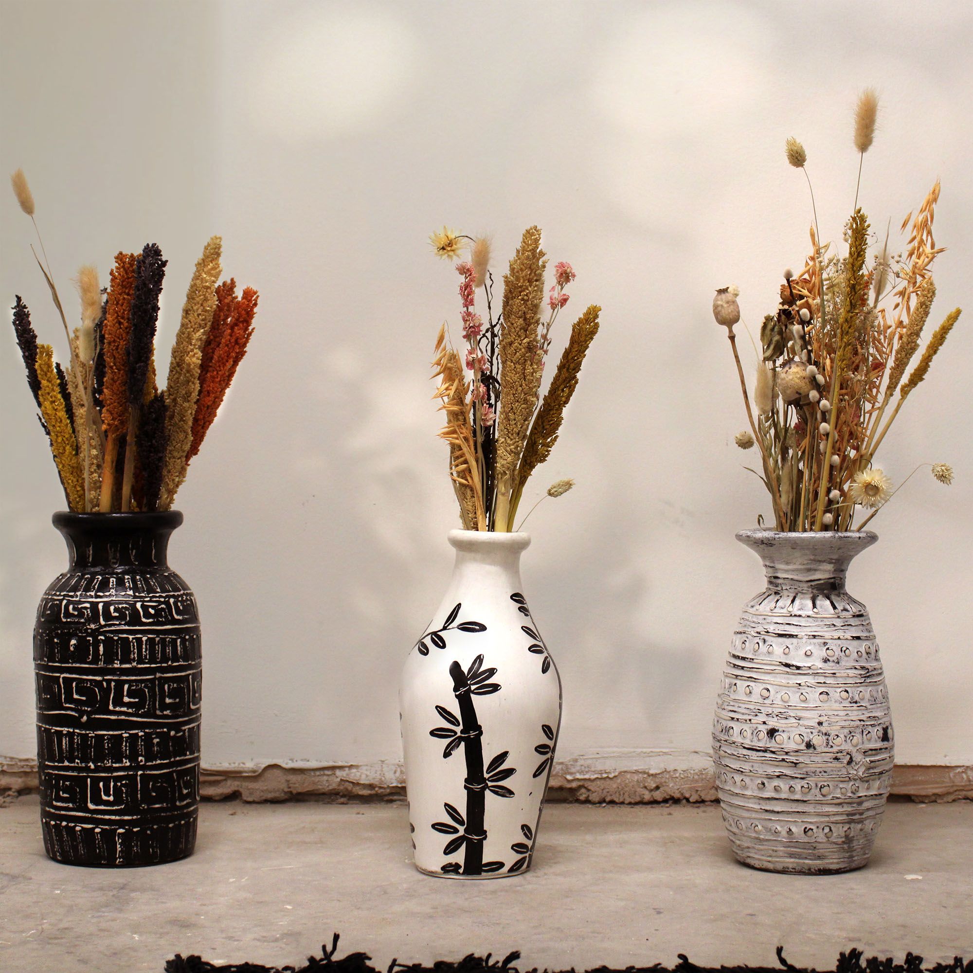 Greek Straight Vase - Chocolate - Image 2
