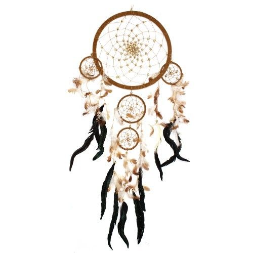 Bali Dreamcatchers - XLarge Round - Cream/Coffee/Choc - Image 3