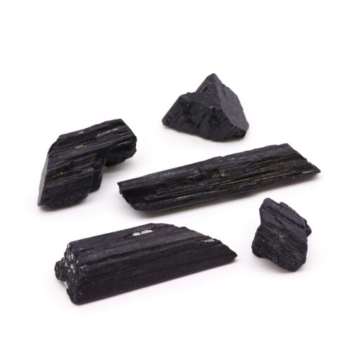 Mineral Specimens - Indian Tourmaline 1kg (approx 20-30 pieces - 5-10cm)