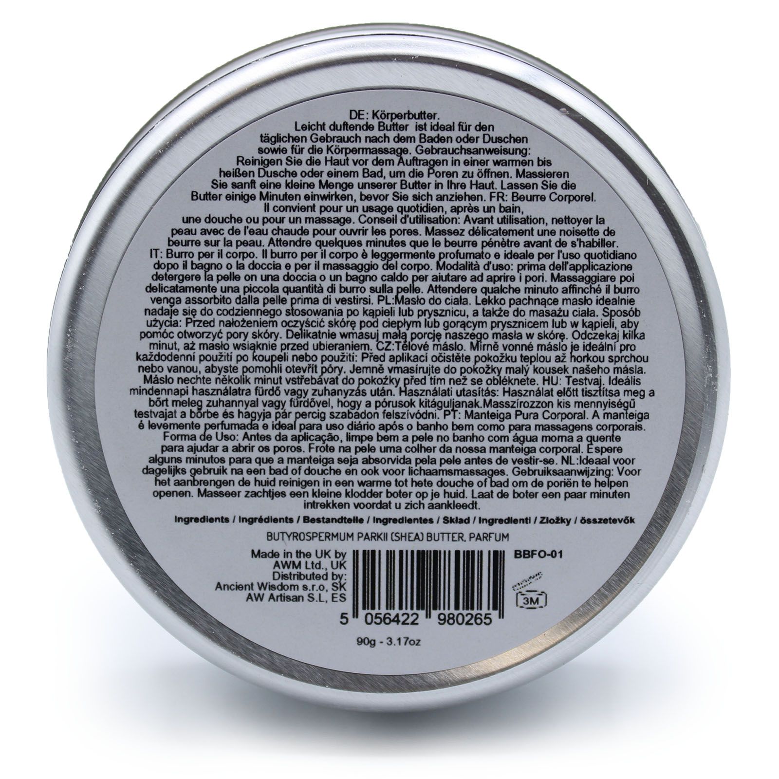 Scented Shea Body Butter 90g - Sleepy Coconut - Image 2