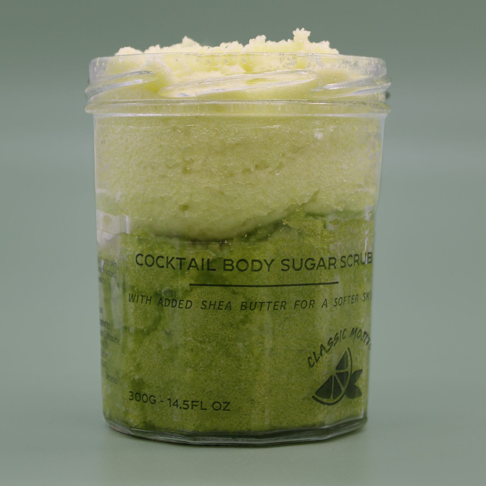 Fragranced Sugar Body Scrub - Classic Mojito 300g - Image 2