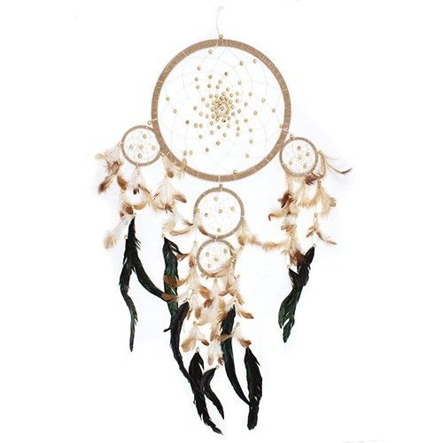 Bali Dreamcatchers - XLarge Round - Cream/Coffee/Choc - Image 2