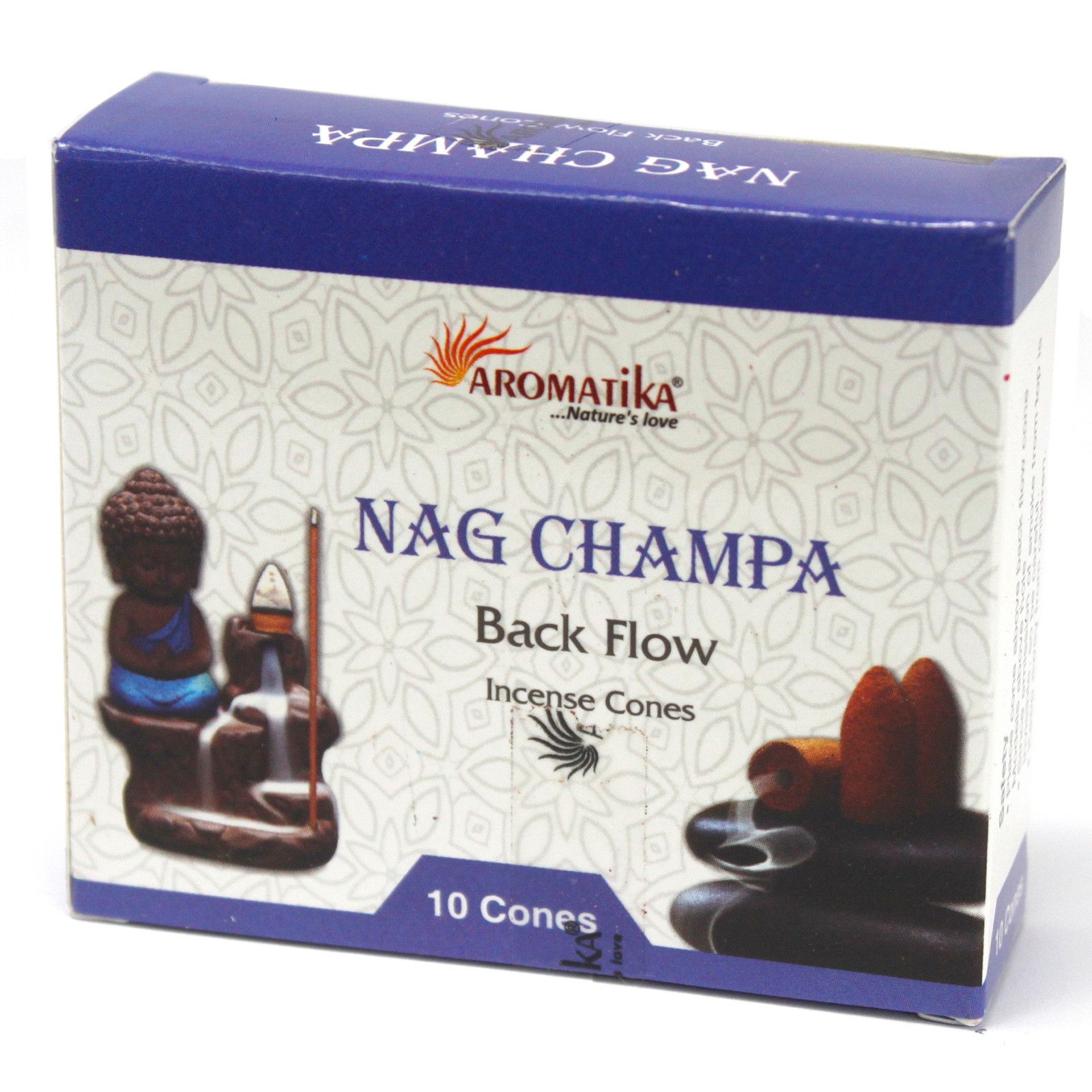 Aromatica Backflow Incense Cones - Nag Champa - Image 2
