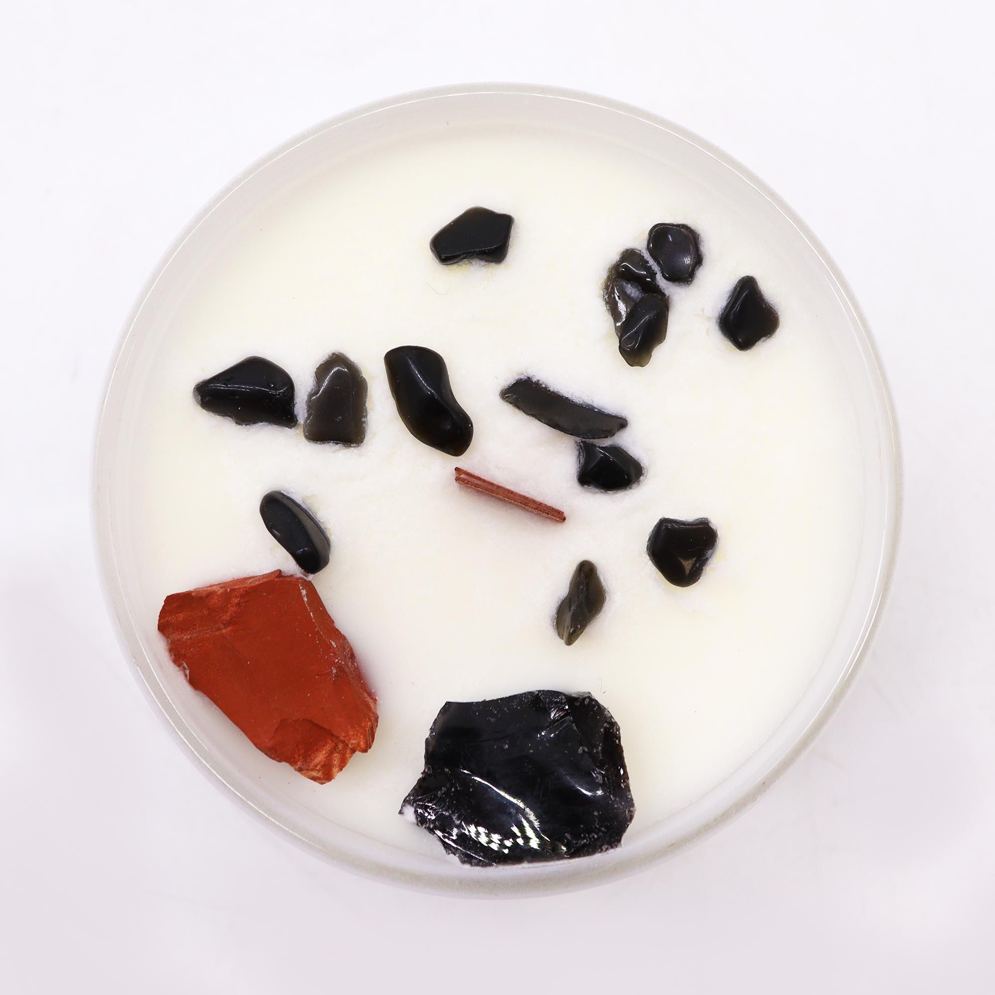 Chakra Crystal Candles - Root Chakra - Image 5