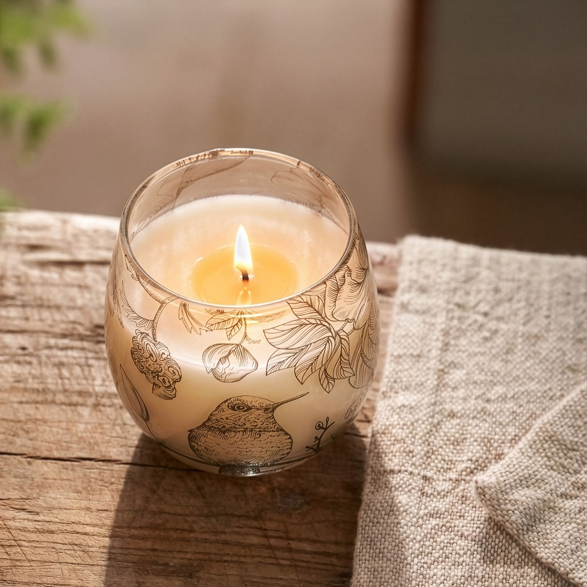 Small Glass Jar Candles - Drawn by Flame - Image 6