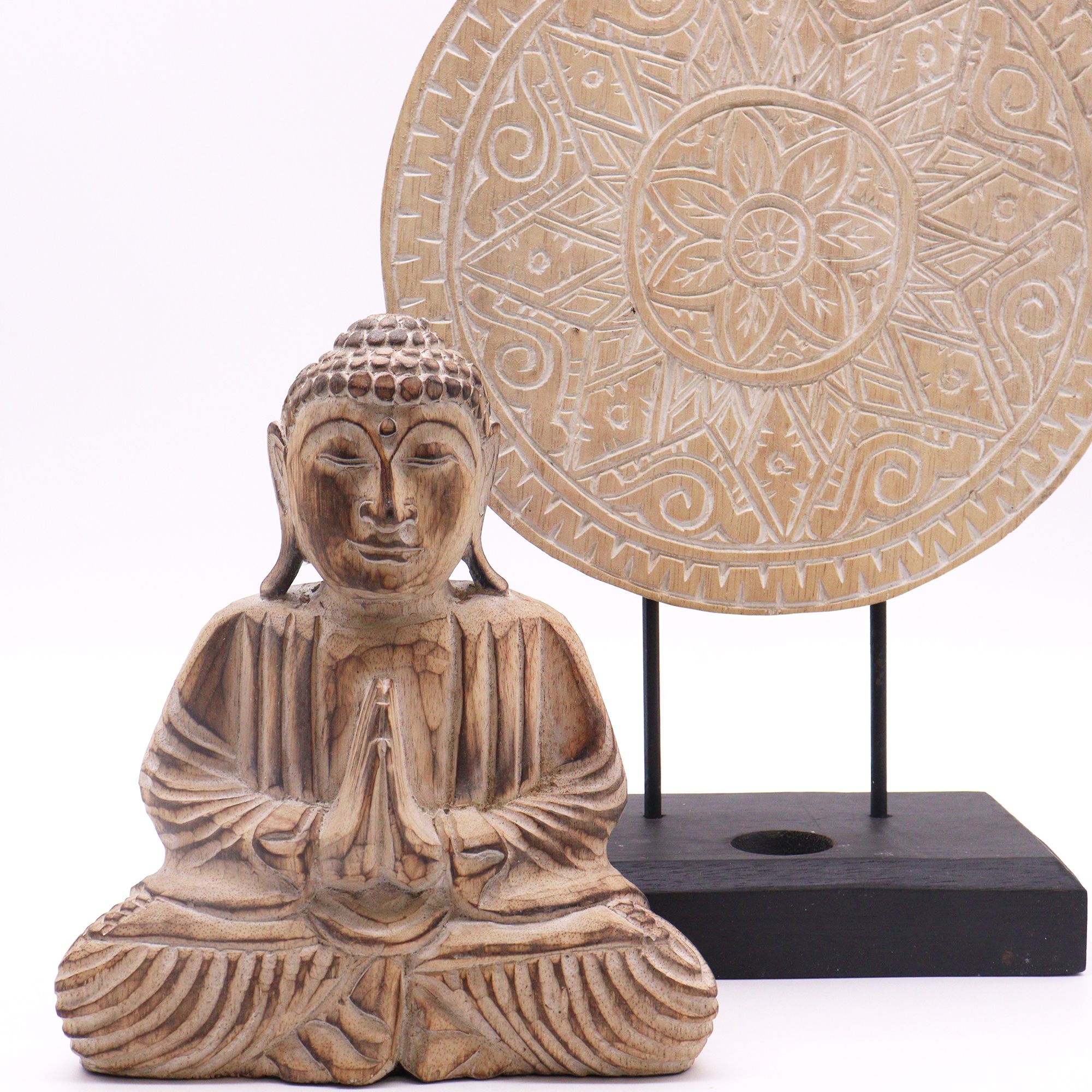Buddha Feng Shui Set - Classic Mandala - Natural - Image 4