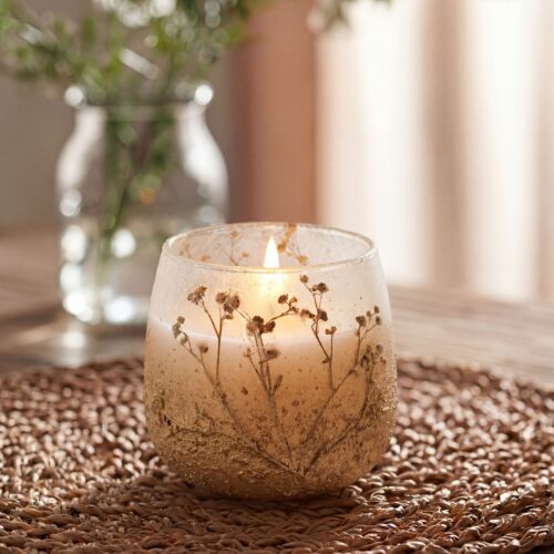 Medium Glass Jar Candles - Wildlight Woods