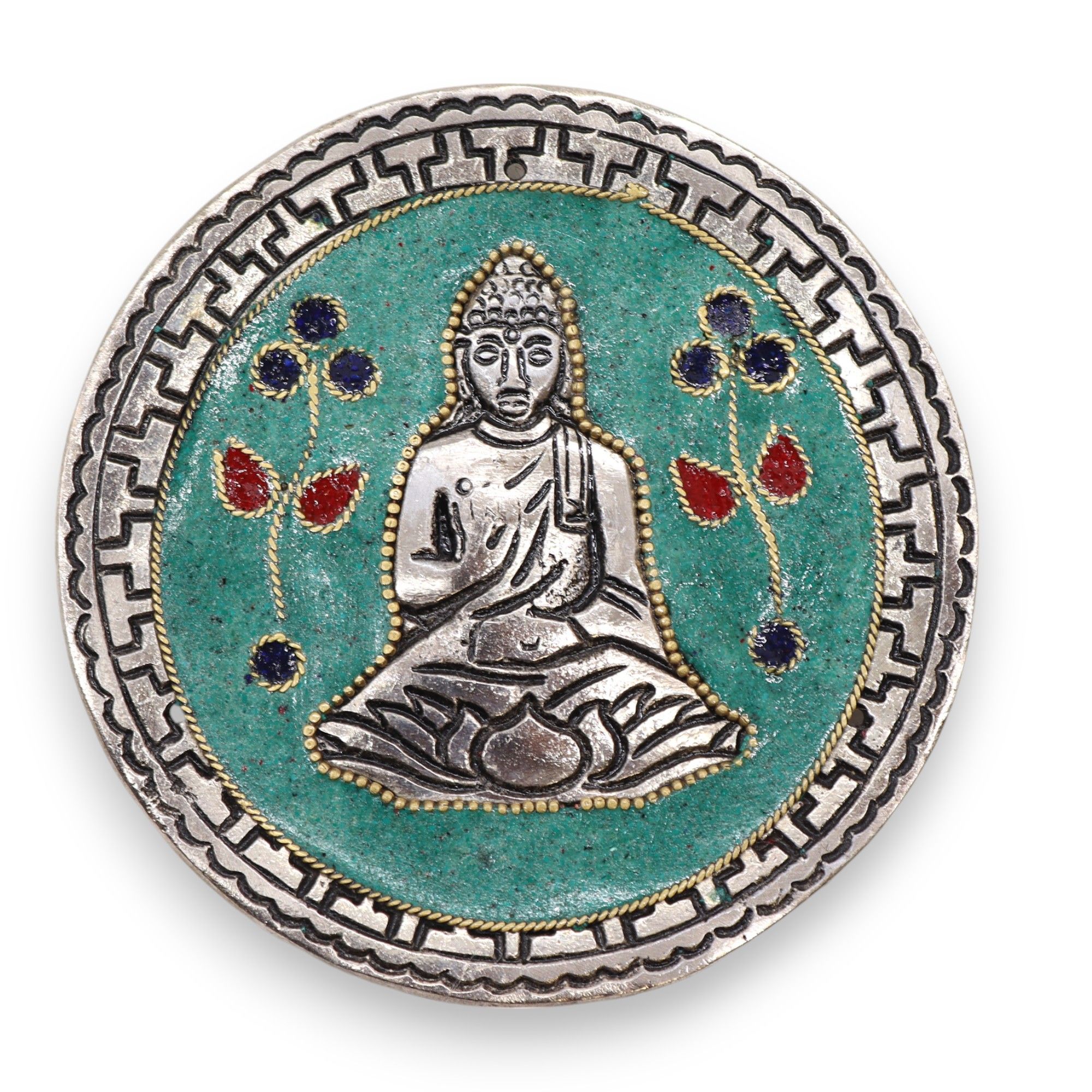 Buddha Green Decor Incense Holder - Image 3