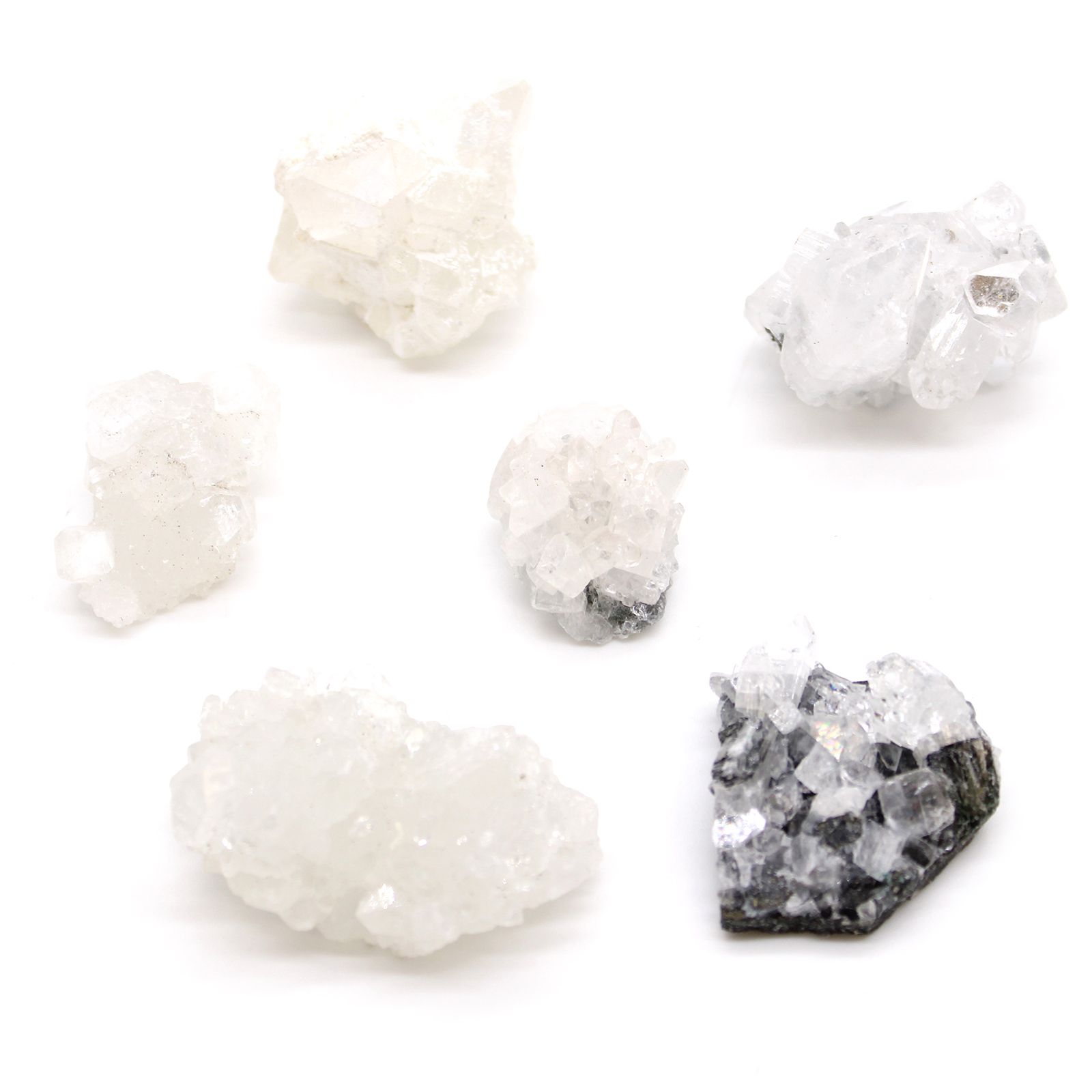 White Apophyllite Clusters 20-30mm - Image 2