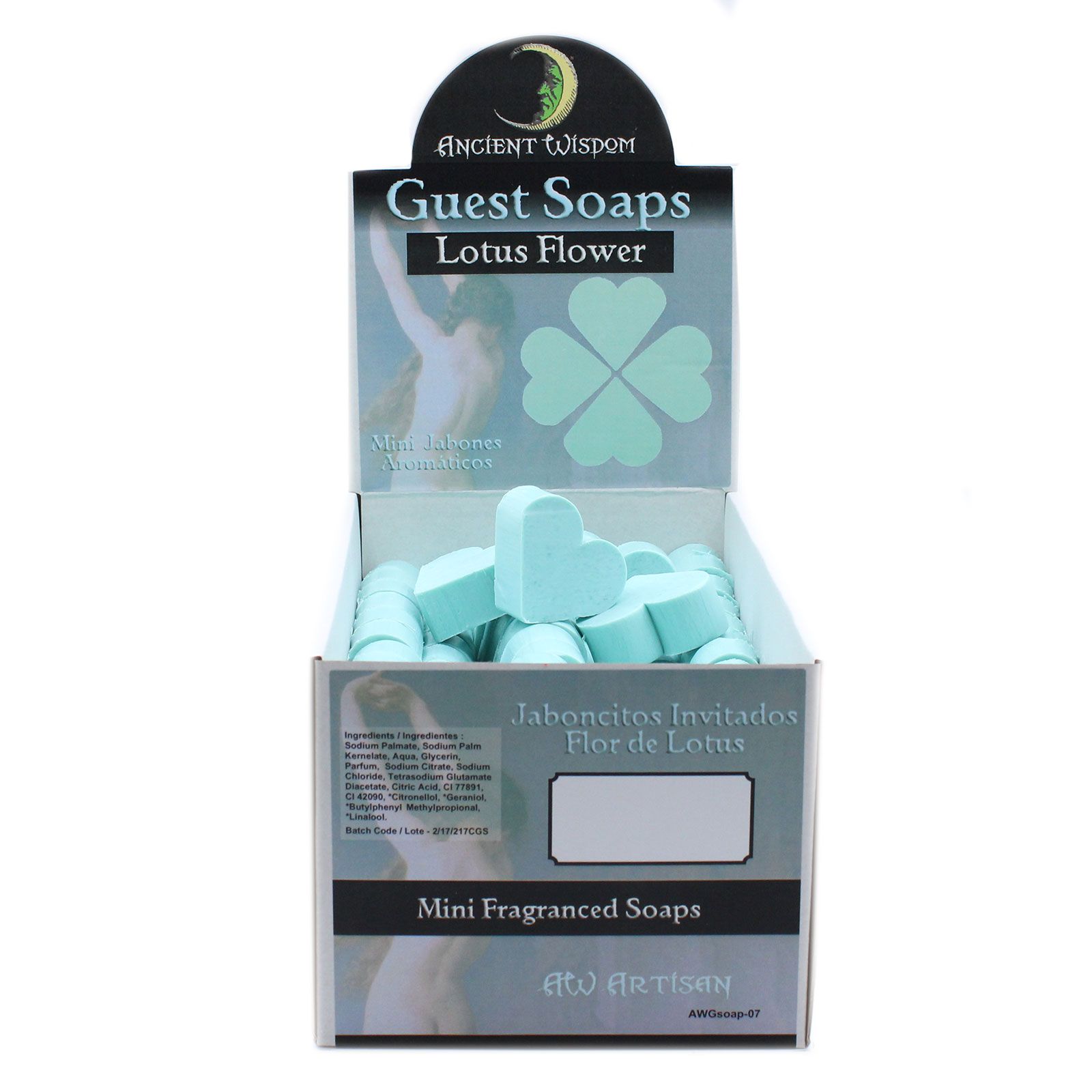 Heart Guest Soap - Lotus Flower - Image 2