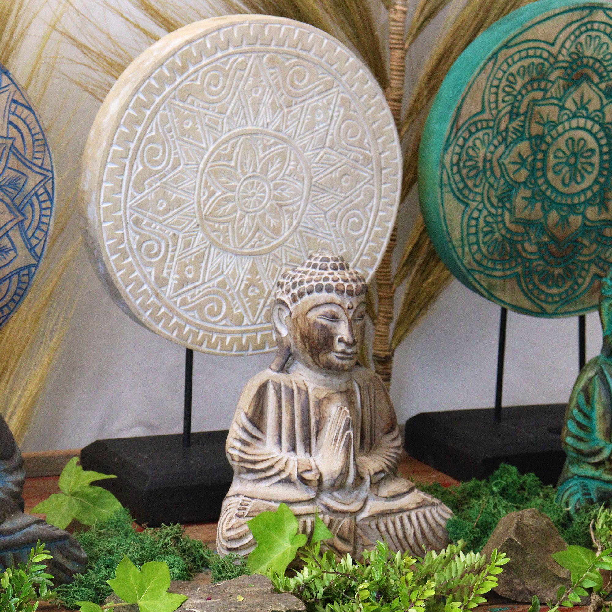 Buddha Feng Shui Set - Classic Mandala - Natural - Image 5