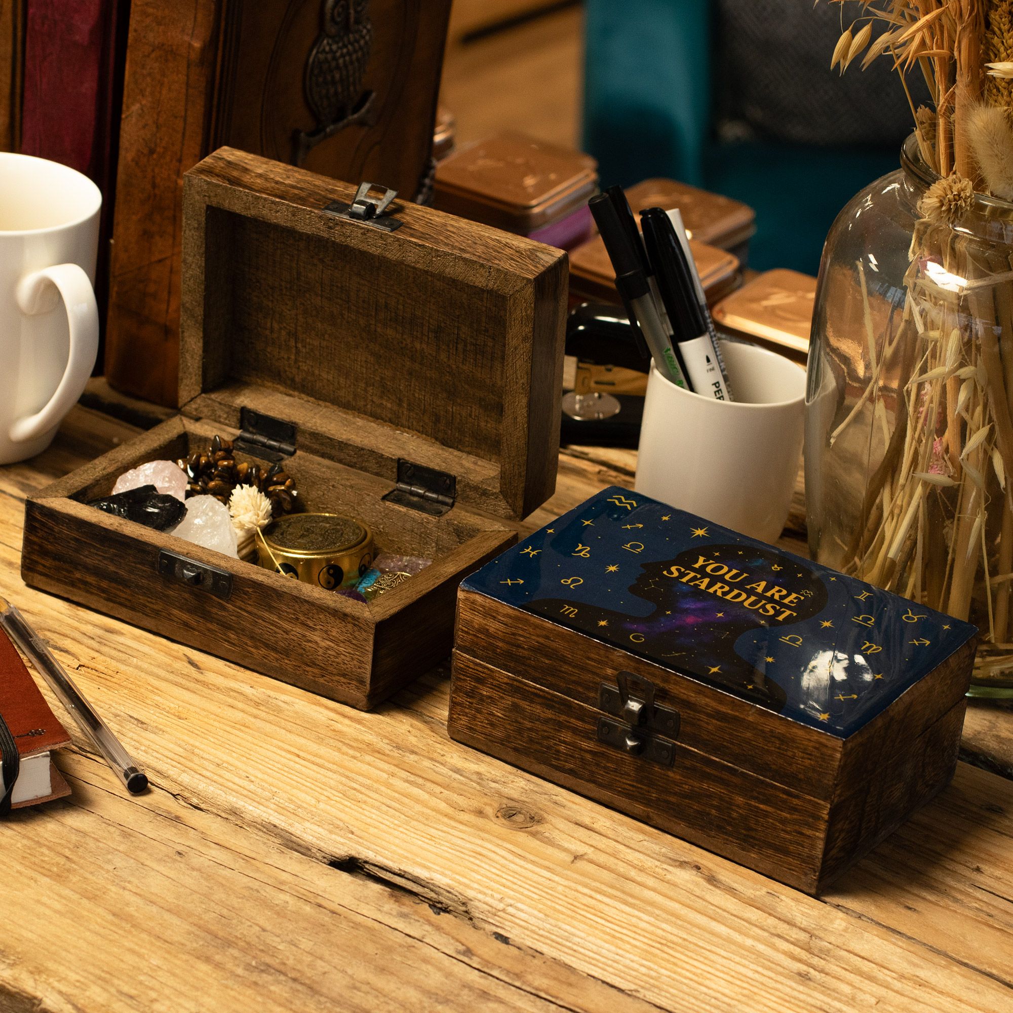 Medium Enamelled Box - You are Stardust - Image 5