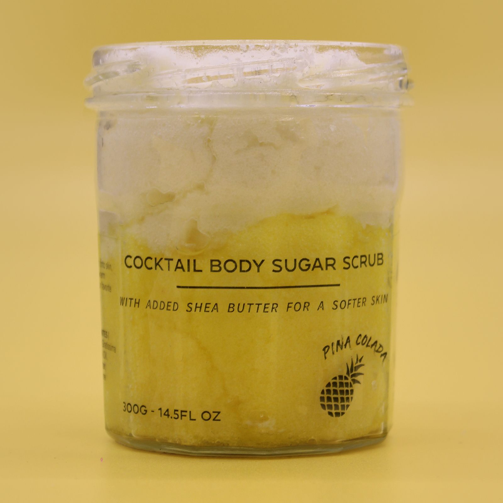 Fragranced Sugar Body Scrub - Pinacolada 300g - Image 8