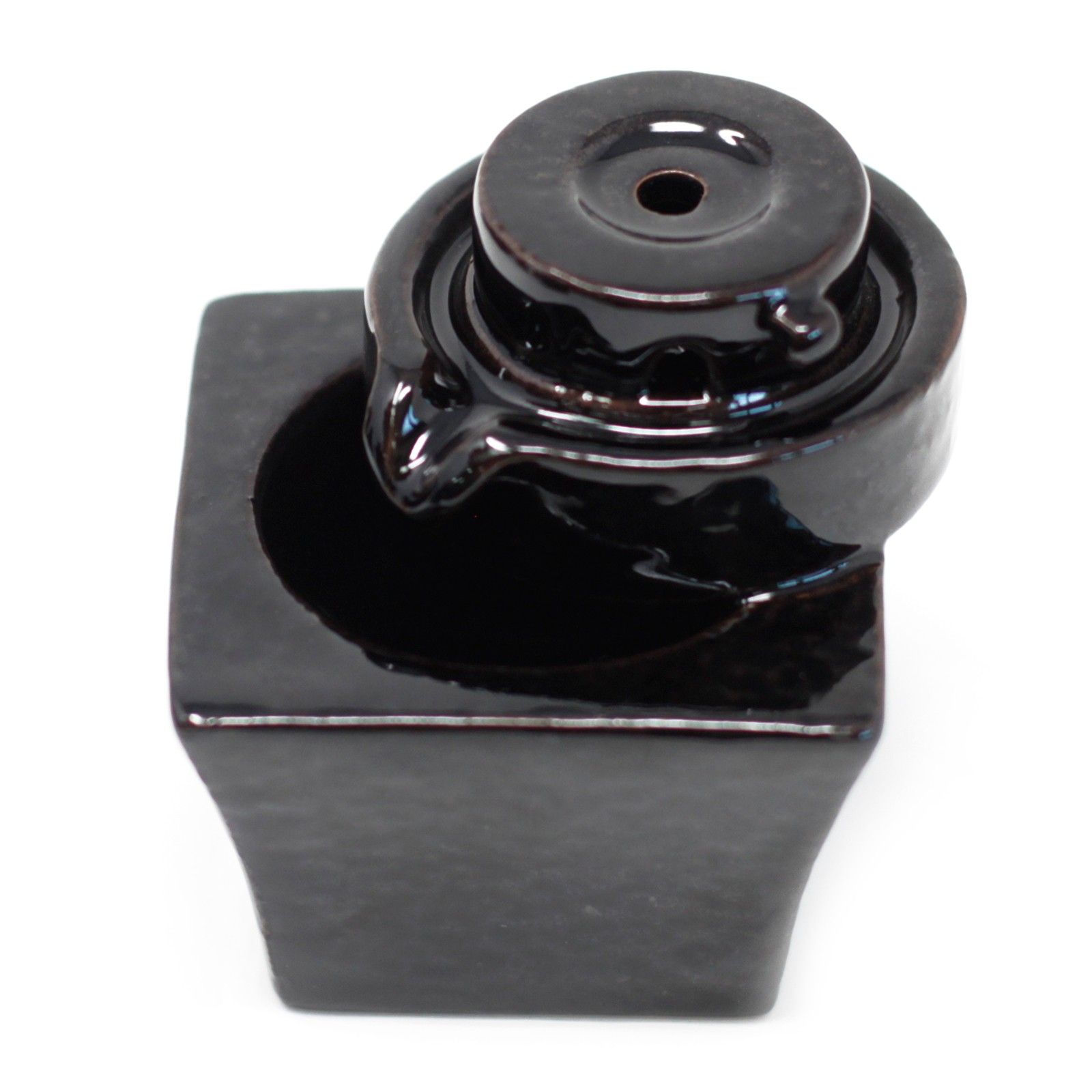 Back Flow Incense Burner - Round to Square - Image 2