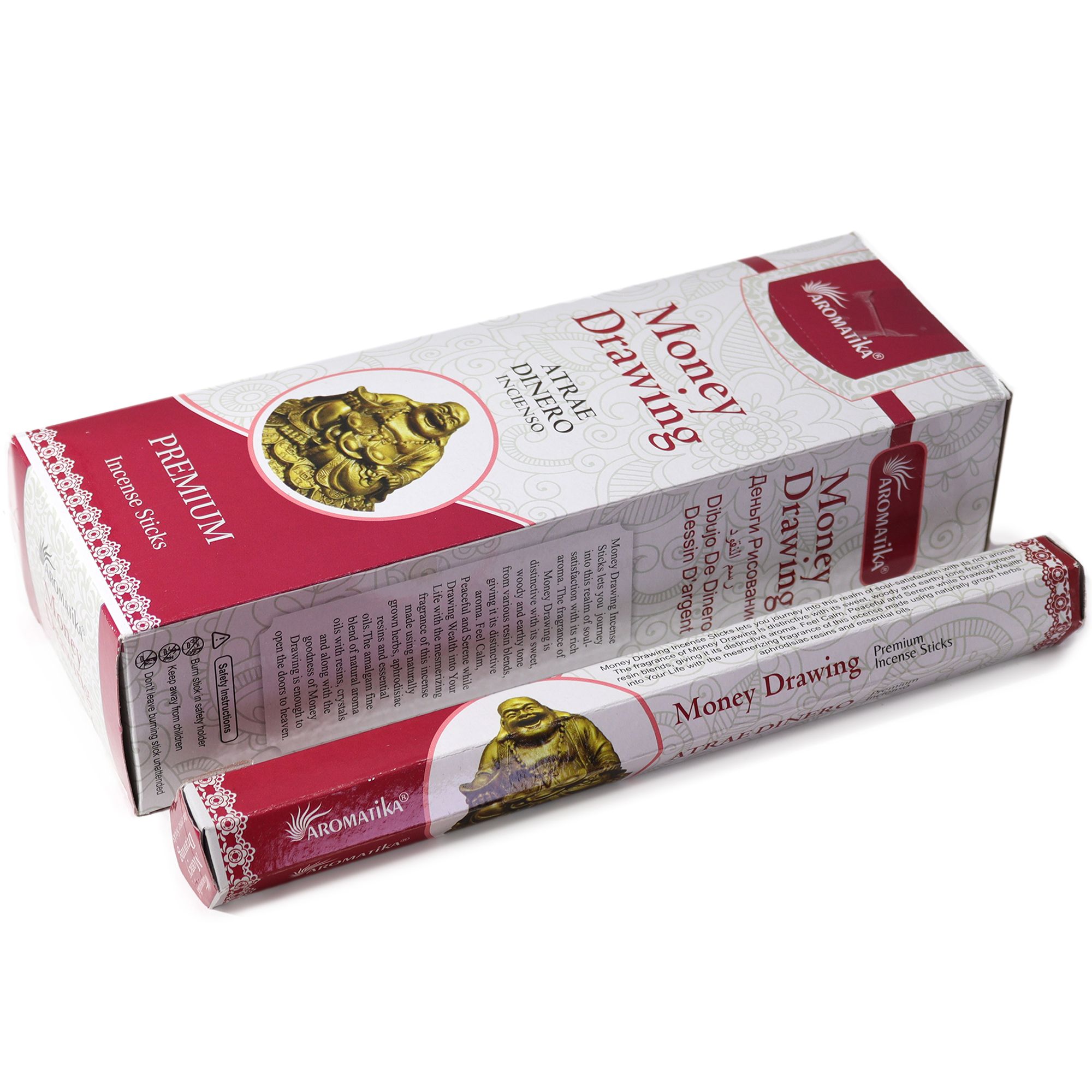 Aromatika Charcoal Free Hex Incense - Money Drawing - Image 2