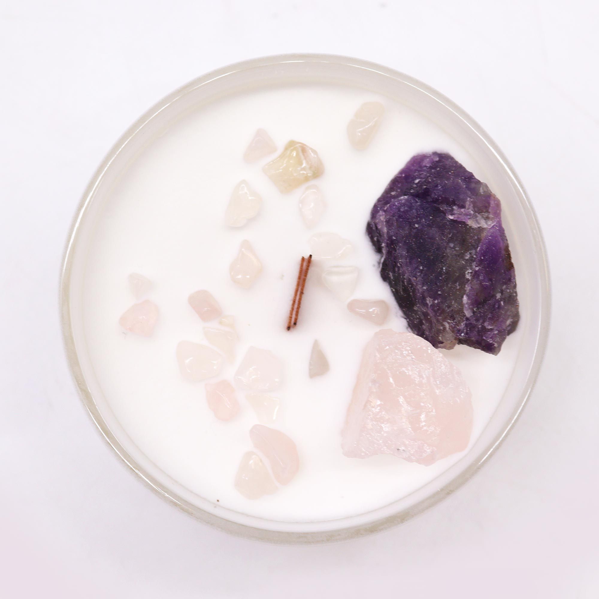 Chakra Crystal Candles - Third Eye Chakra - Image 5