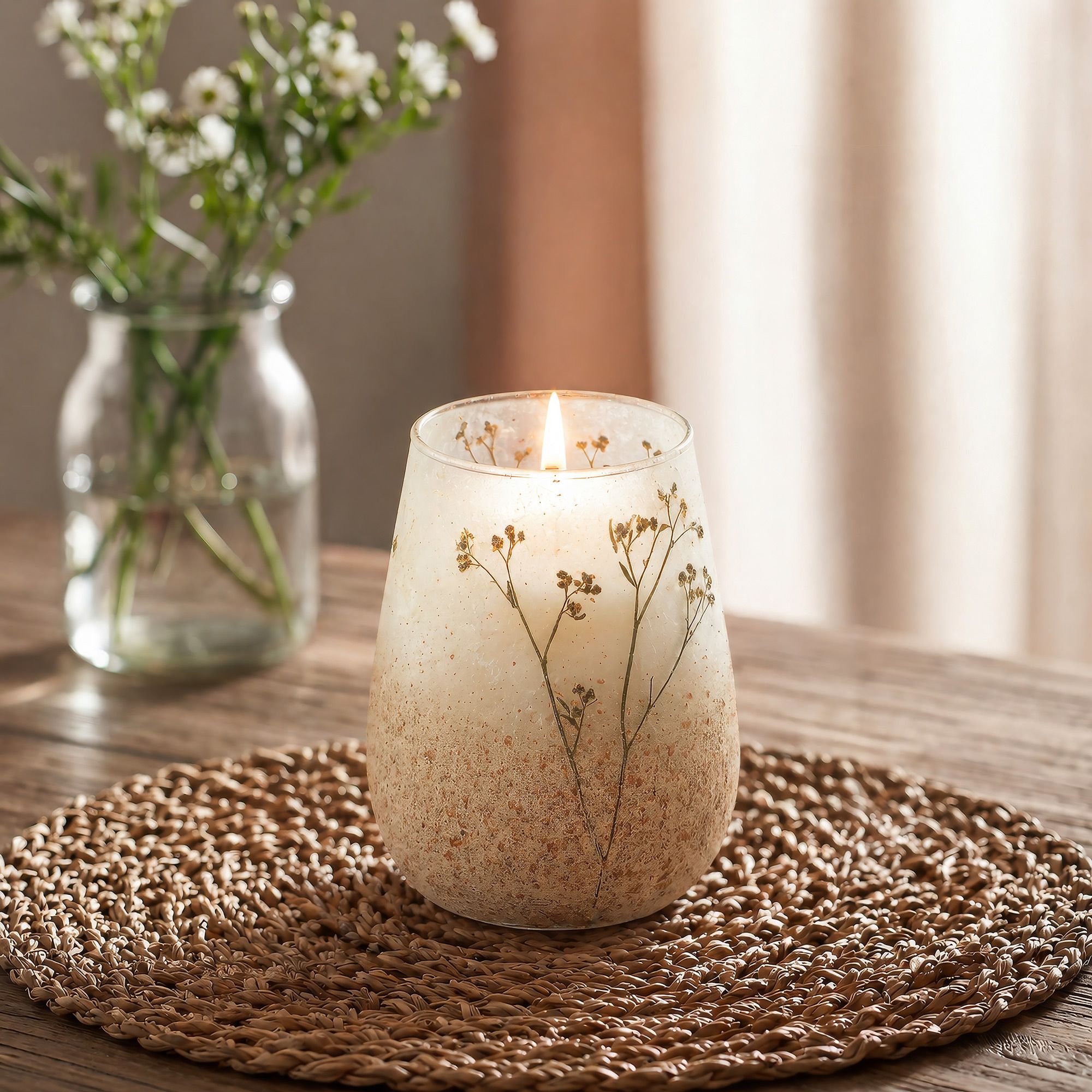 Tall Glass Jar Candles - Wildlight Woods - Image 3