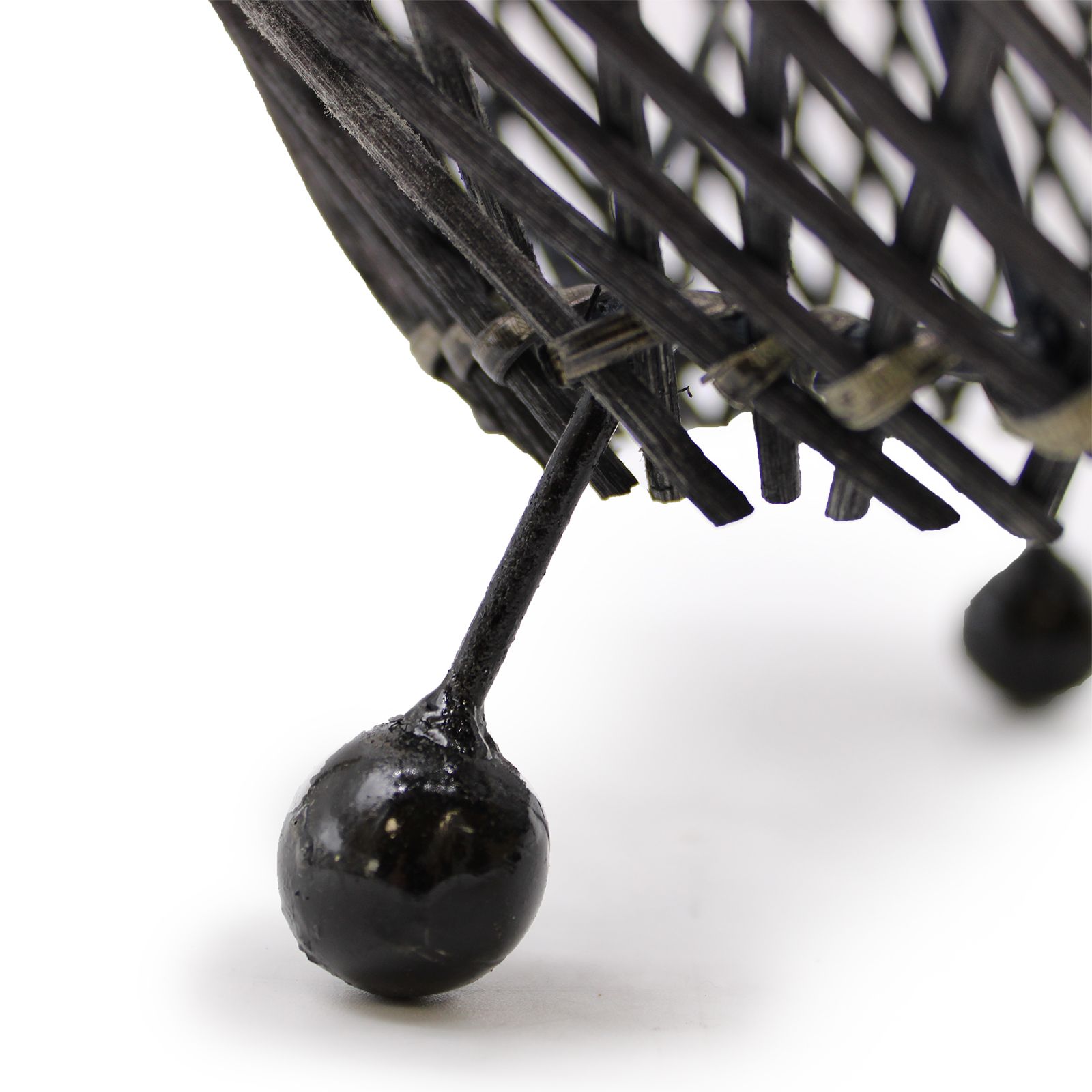 Rattan Table Lamps - Black - Image 3