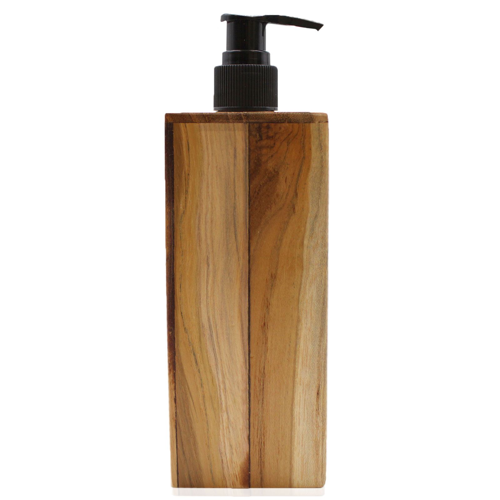 Natural Teakwood Soap Dispenser - Square - Image 7
