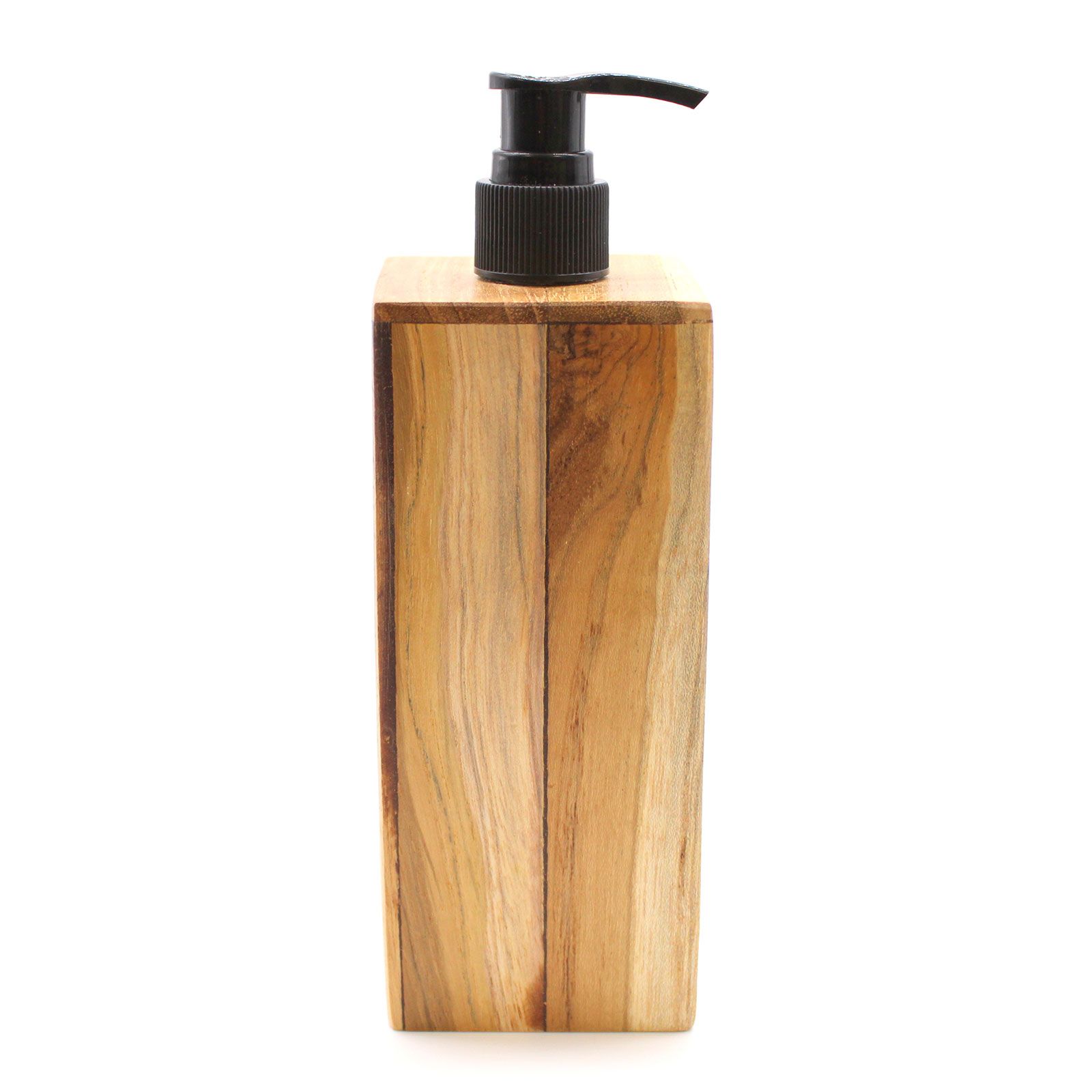 Natural Teakwood Soap Dispenser - Square - Image 8