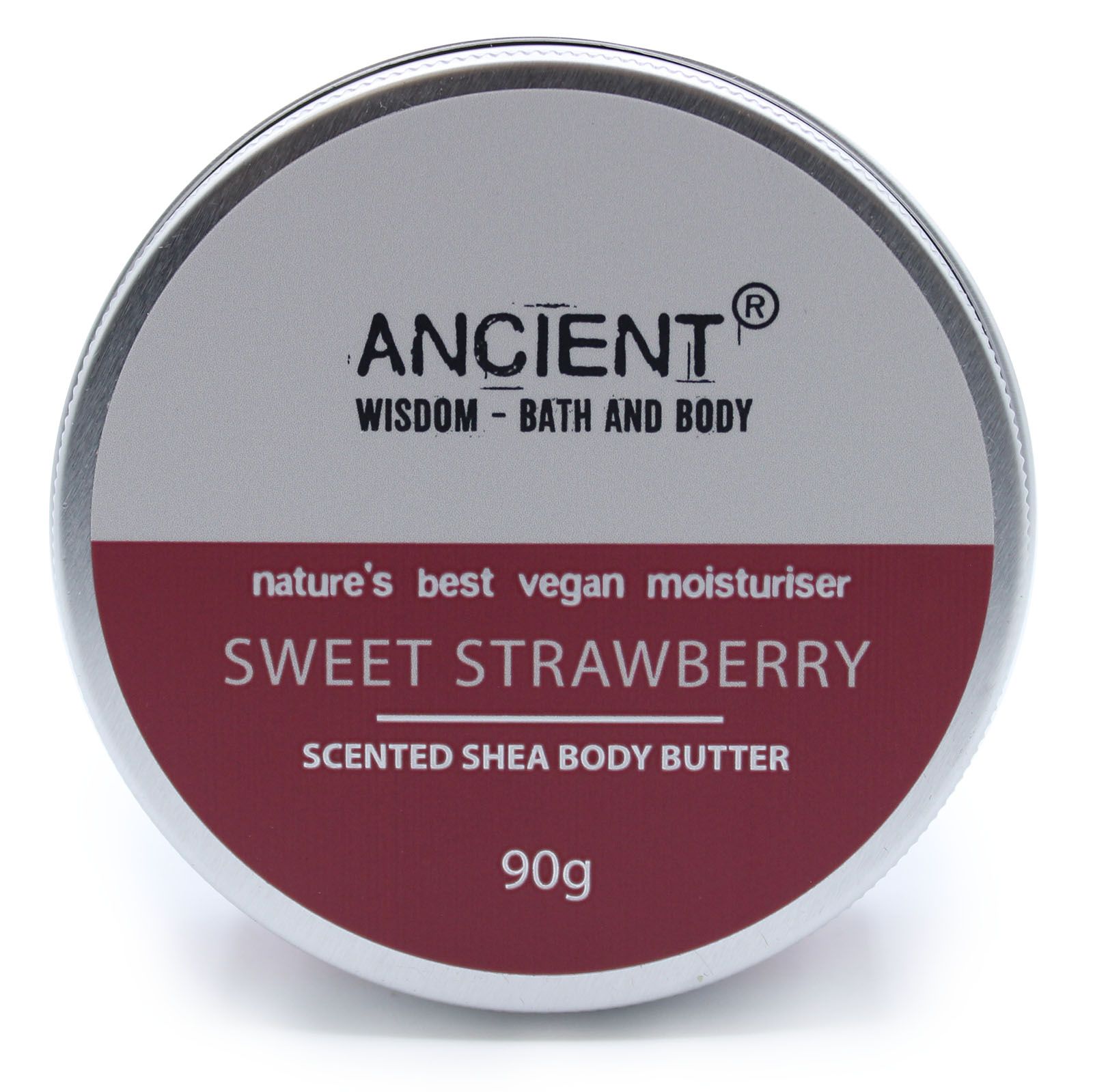 Scented Shea Body Butter 90g - Sweet Strawberry - Image 2