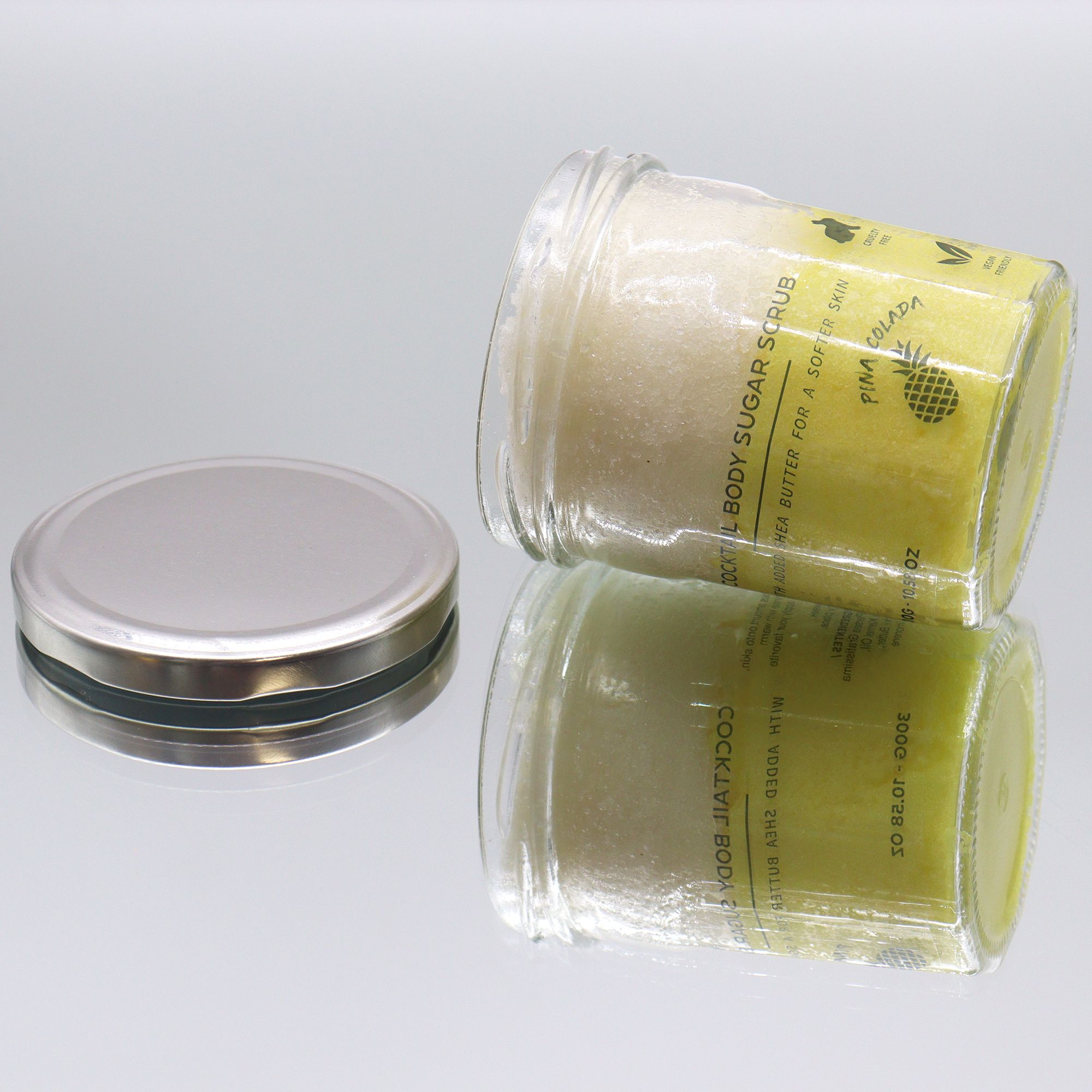Fragranced Sugar Body Scrub - Pinacolada 300g - Image 3