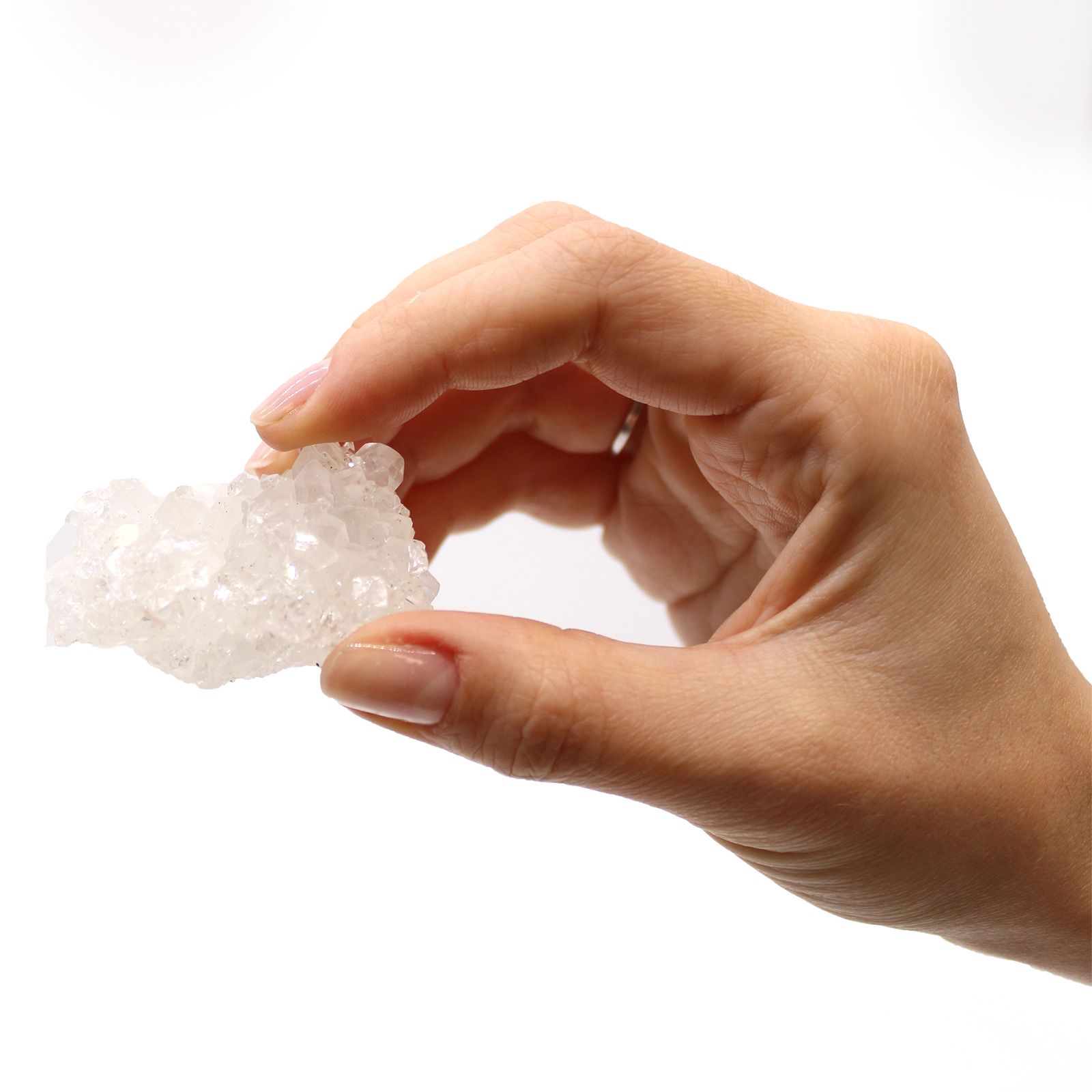 White Apophyllite Clusters 20-30mm - Image 11