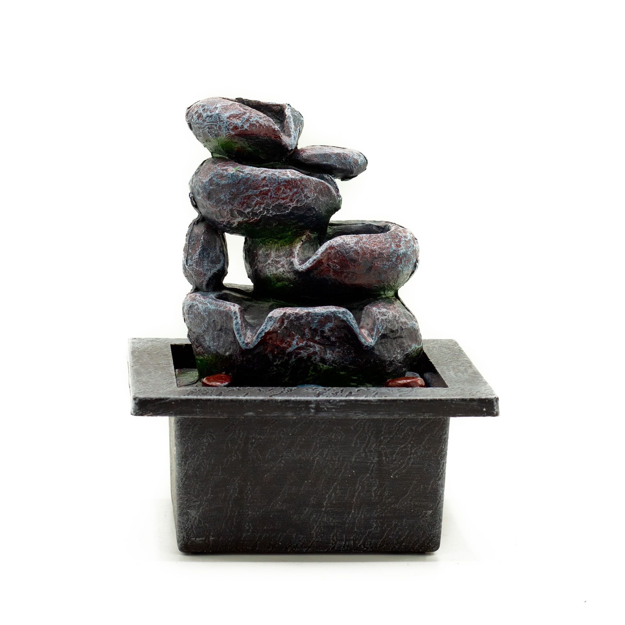 Tabletop Water Feature - 20cm - Cascading Pots - Image 2