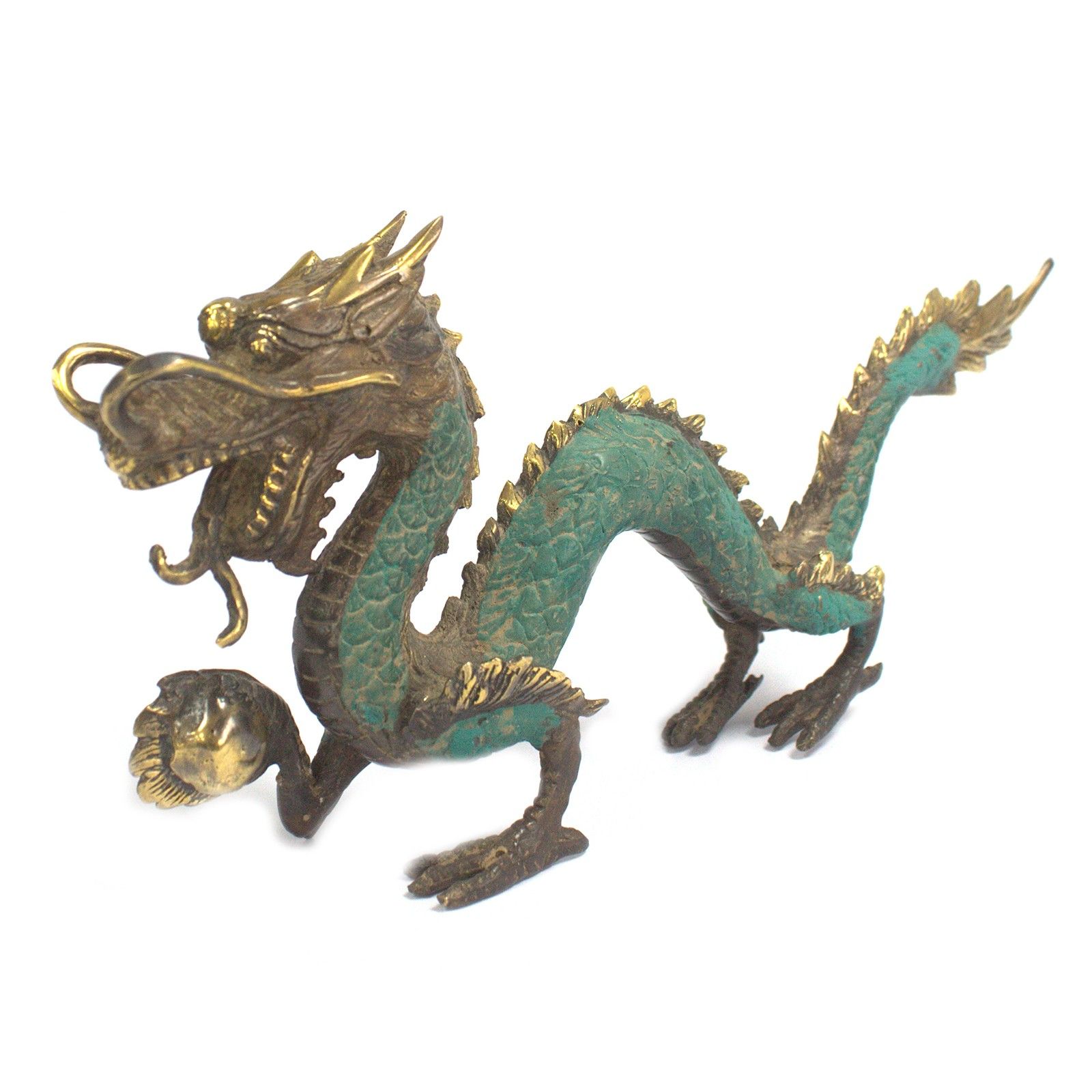 Fengshui - Med Dragon with Ball - 27cm - Image 4