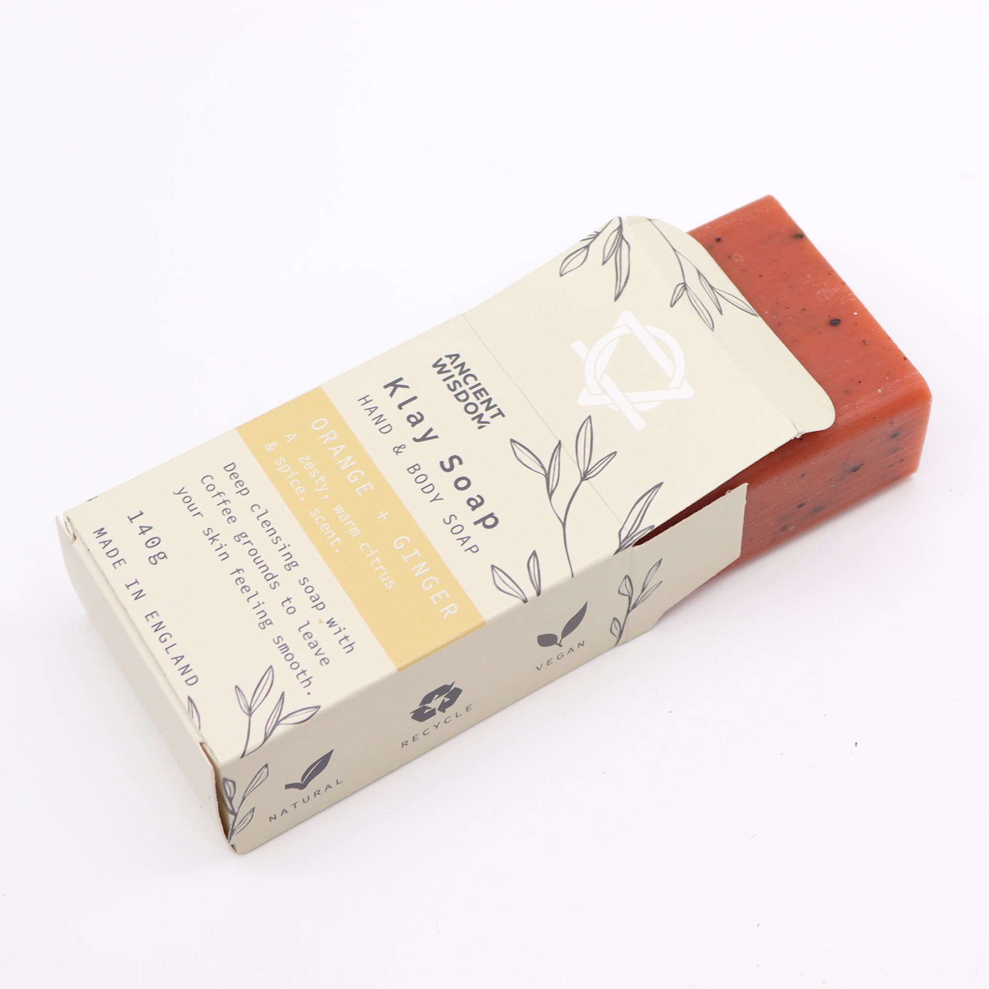 Klay Soap - Orange and Ginger - Image 4