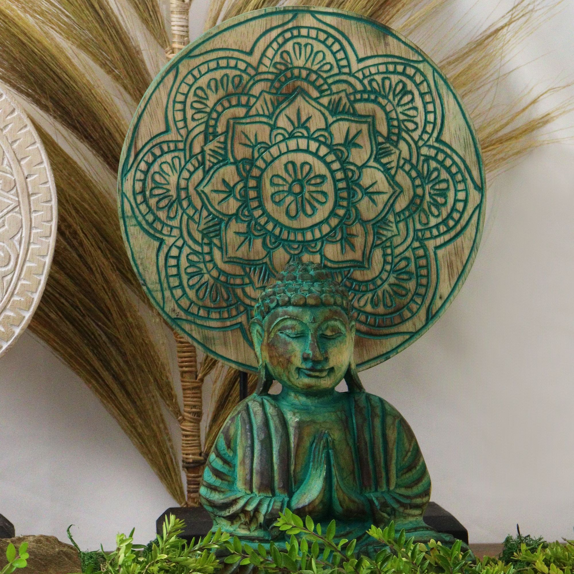 Buddha Feng Shui Set - Buddha Knot - Green - Image 6