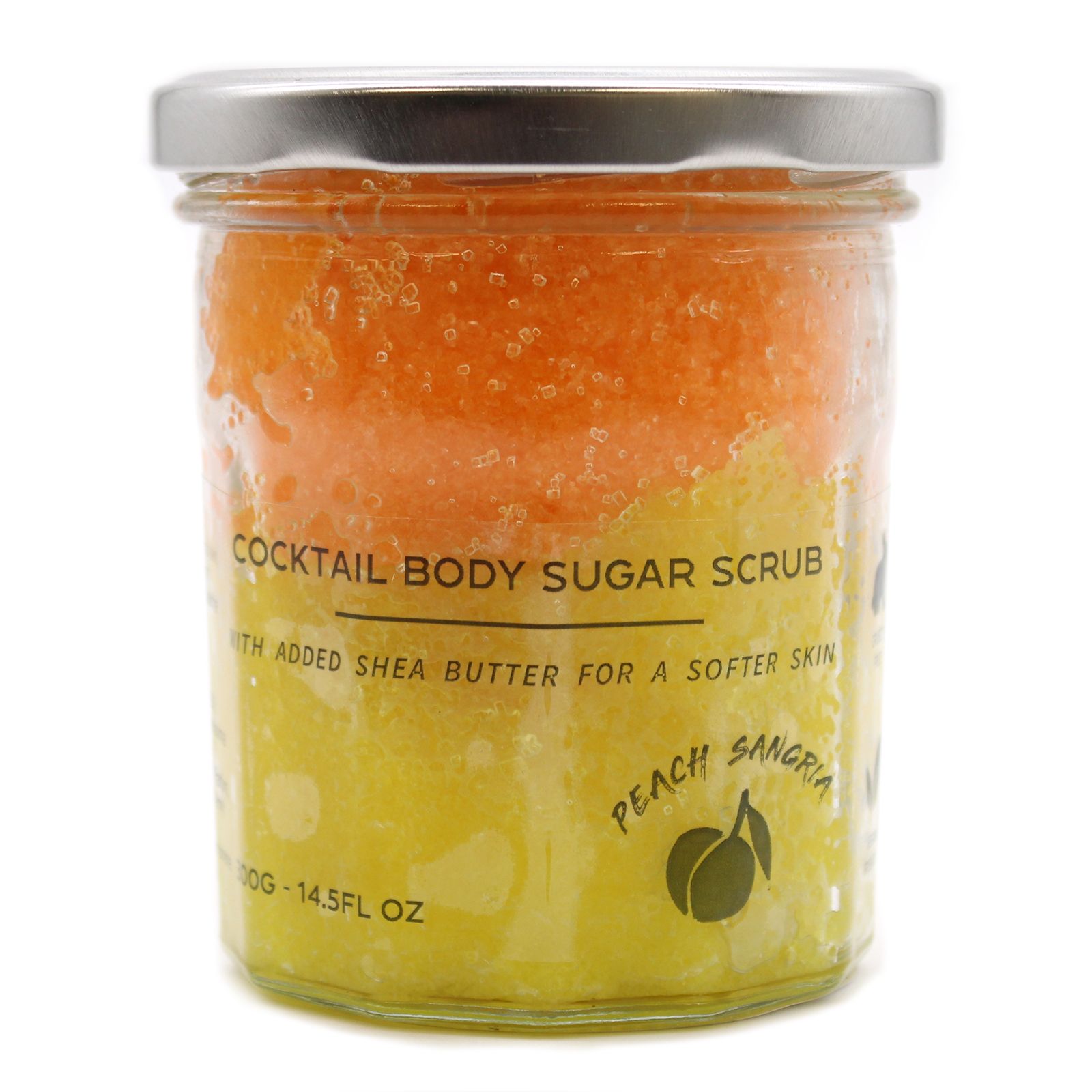 Fragranced Sugar Body Scrub - Peach Sangria 300g - Image 3