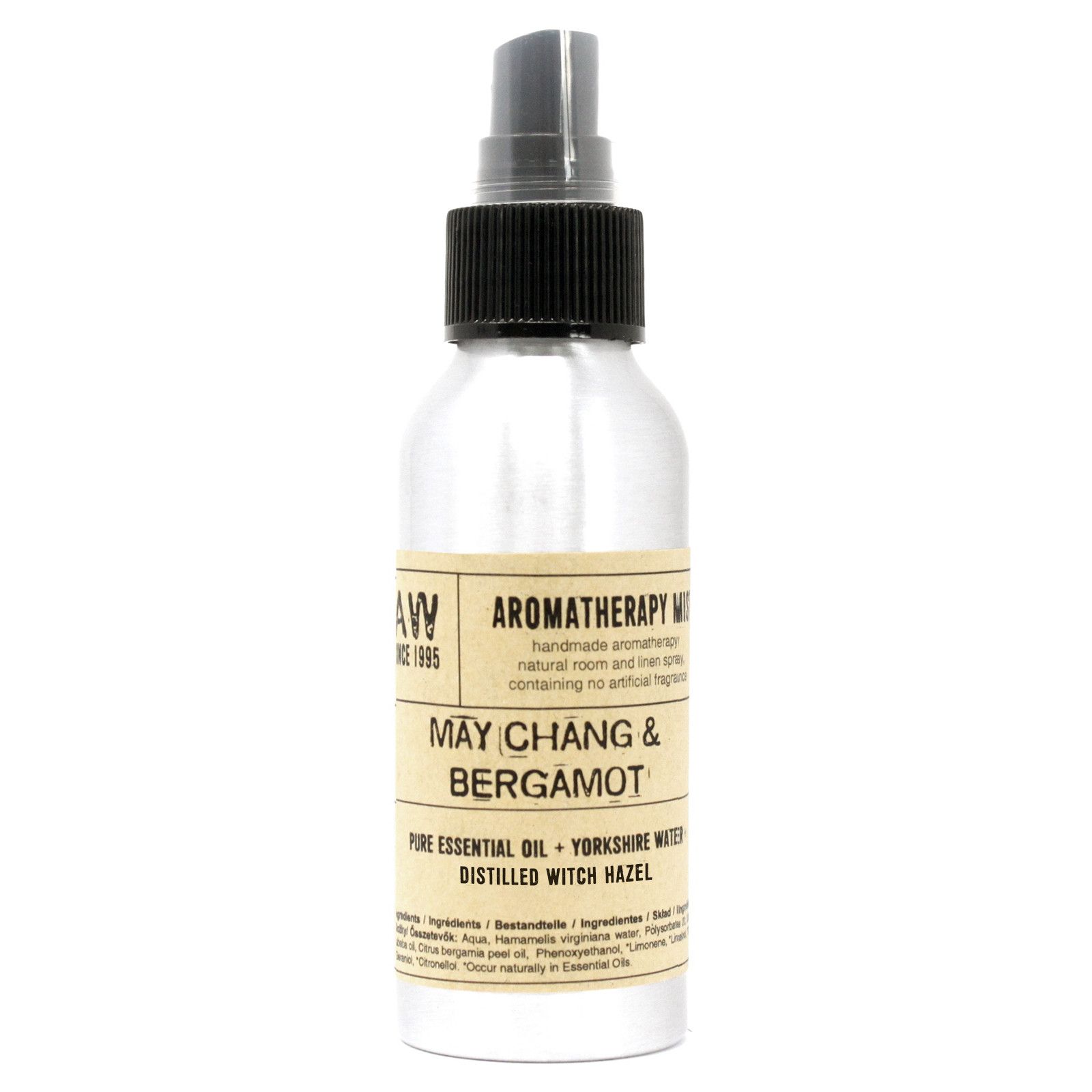 100ml Essential Oil Mist - May Chang & Bergamot - Image 3