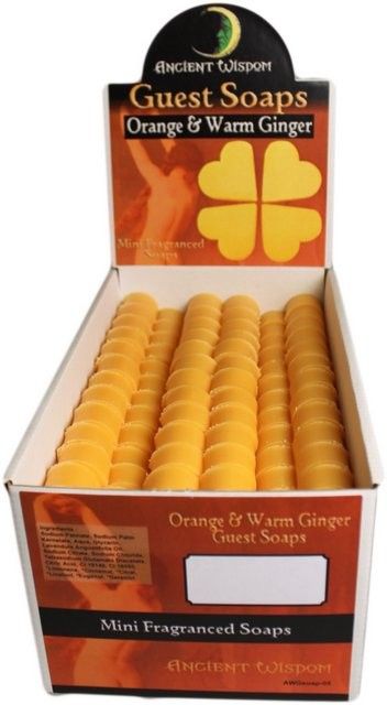 Heart Guest Soap - Orange & Warm Ginger - Image 3